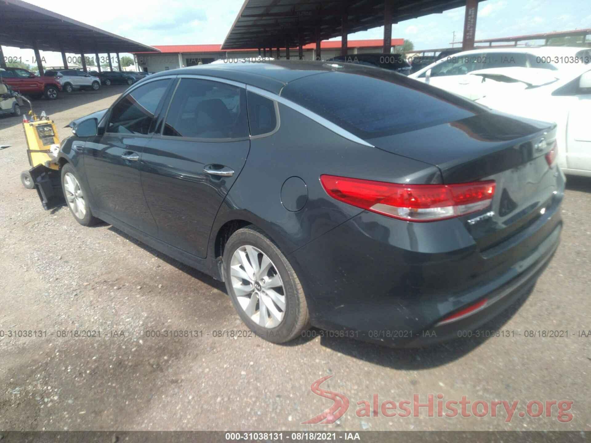 5XXGU4L32GG109004 2016 KIA OPTIMA