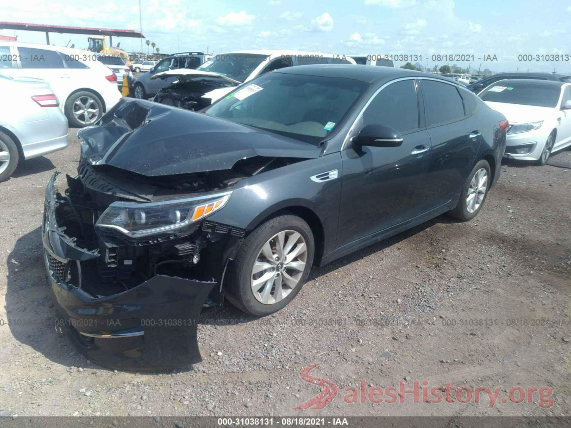 5XXGU4L32GG109004 2016 KIA OPTIMA