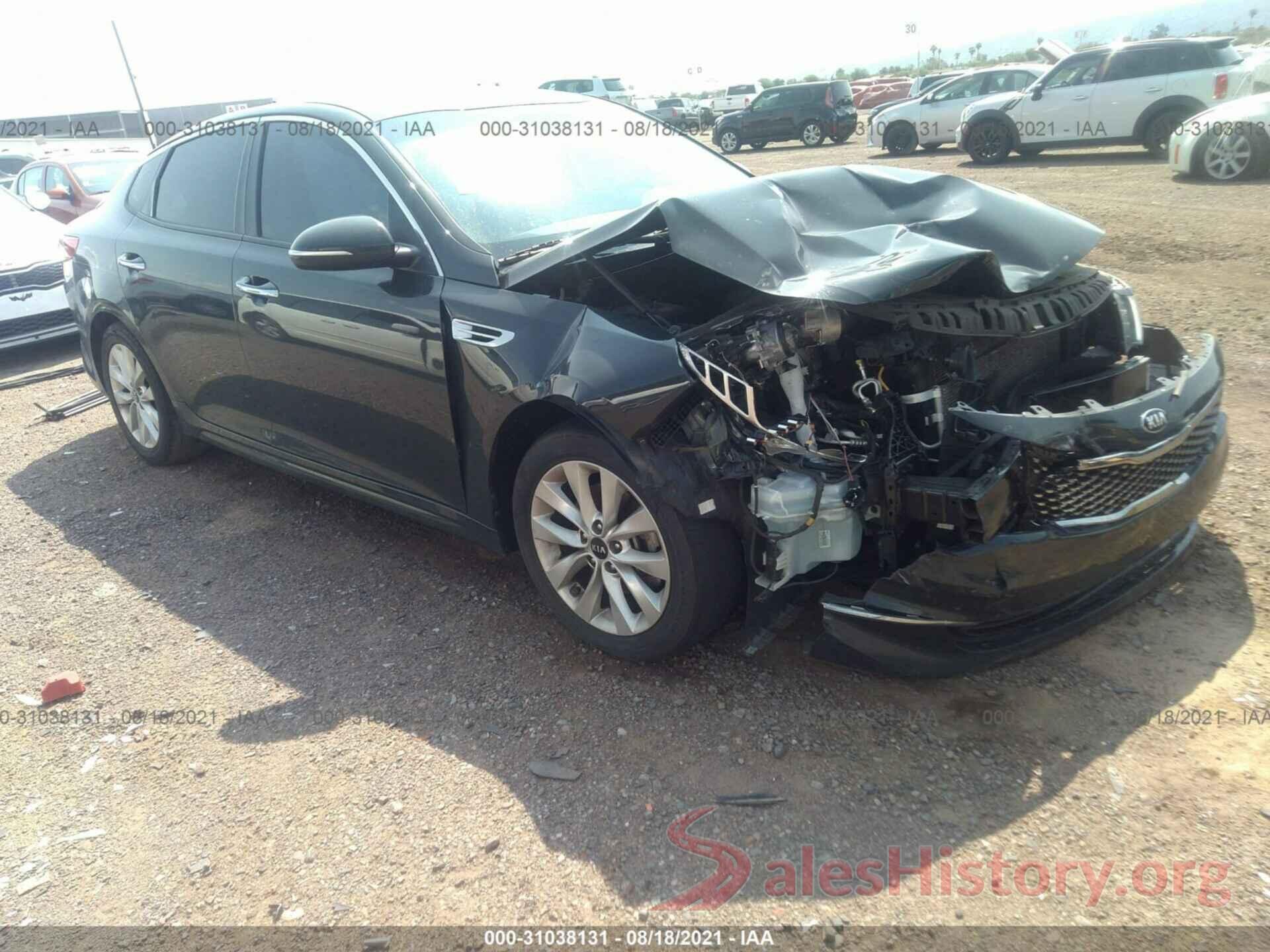 5XXGU4L32GG109004 2016 KIA OPTIMA