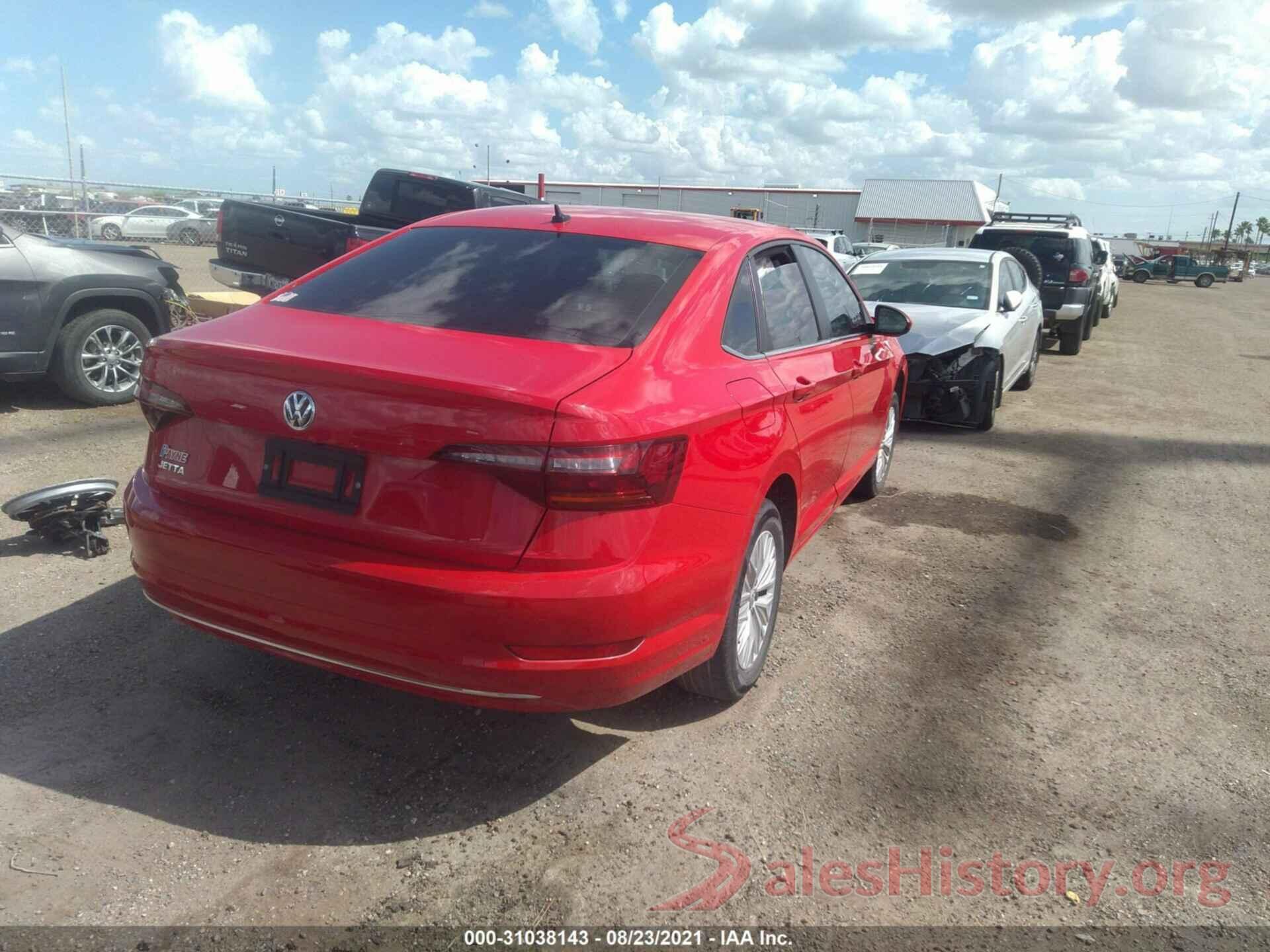 3VWC57BU9KM135997 2019 VOLKSWAGEN JETTA