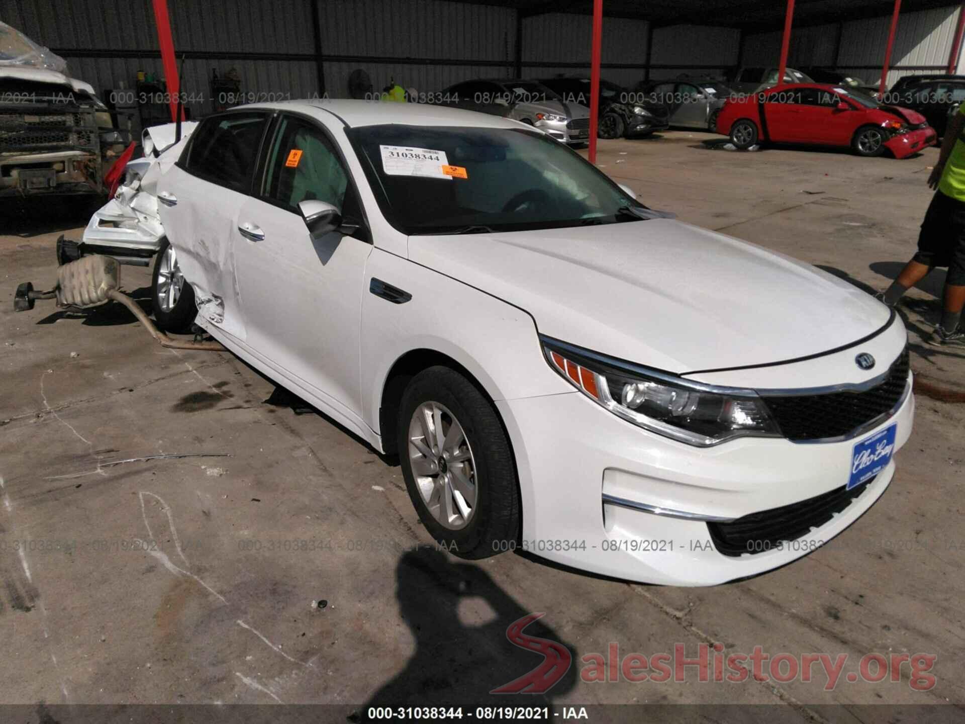 5XXGT4L31GG064298 2016 KIA OPTIMA