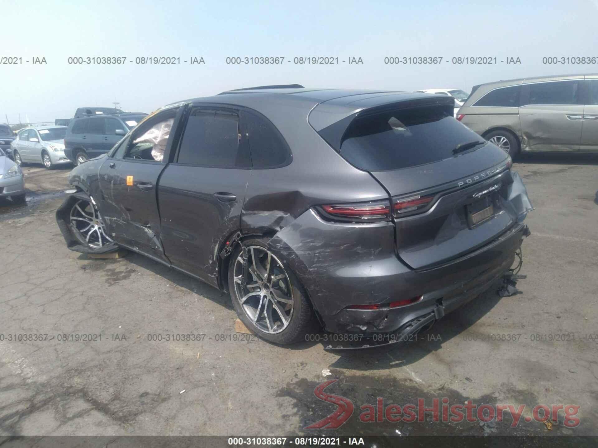 WP1AF2AY3KDA80312 2019 PORSCHE CAYENNE