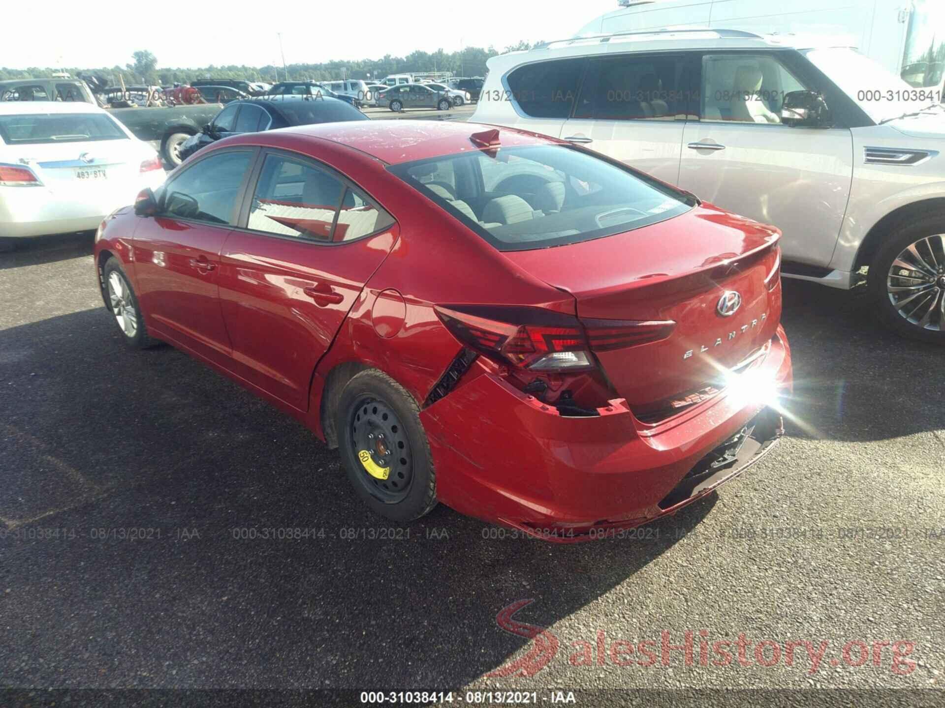 5NPD84LF4KH406662 2019 HYUNDAI ELANTRA