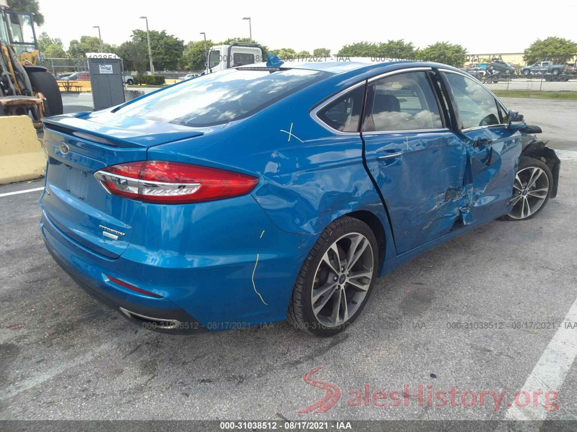 3FA6P0K98LR116168 2020 FORD FUSION