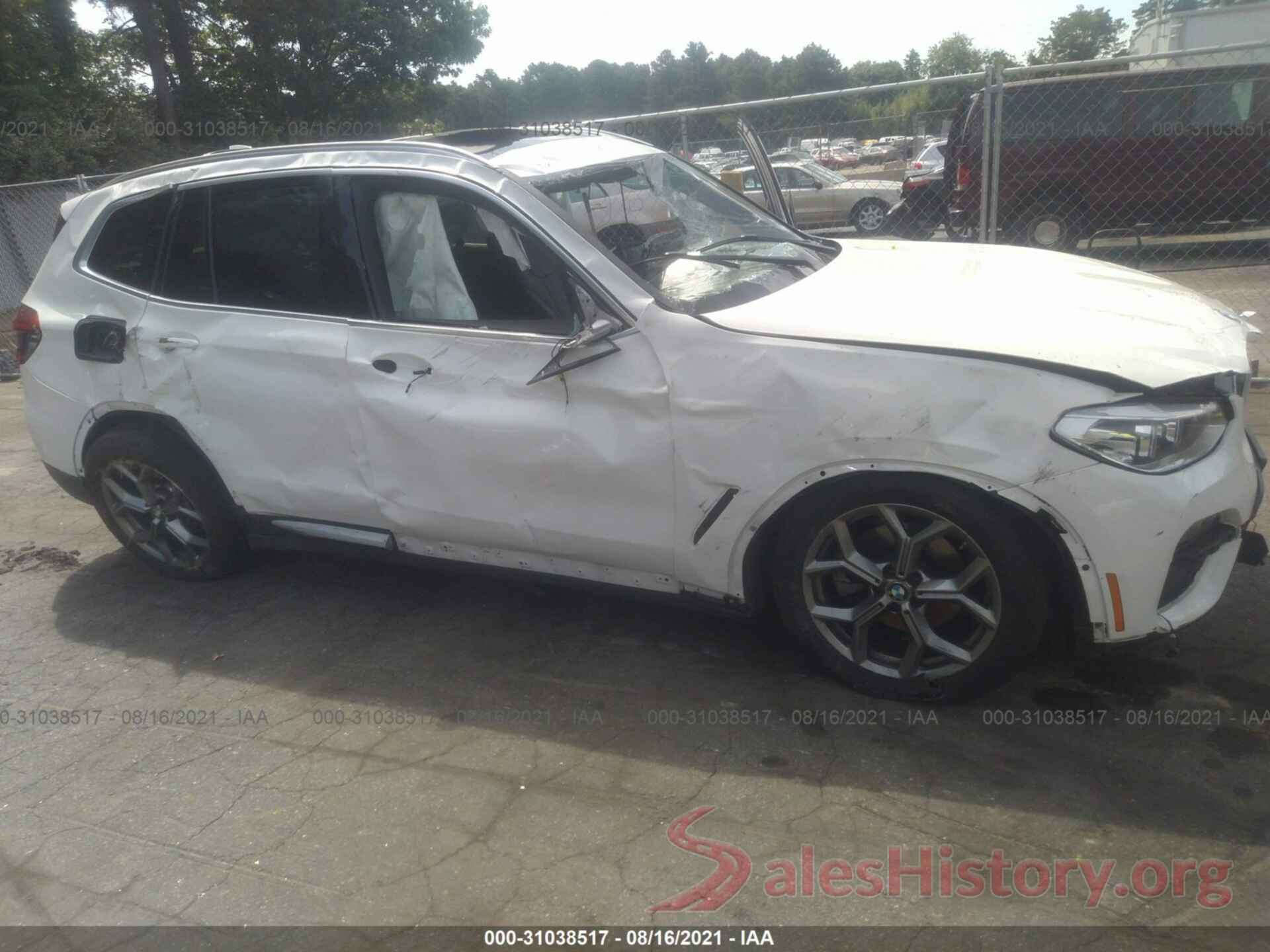 5UXTY5C06M9E37549 2021 BMW X3