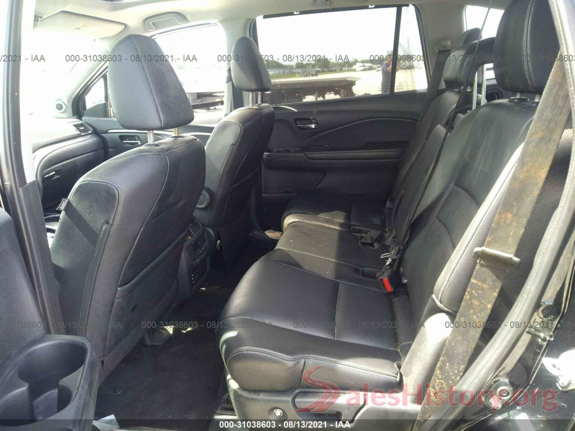 5FNYF6H84GB012162 2016 HONDA PILOT