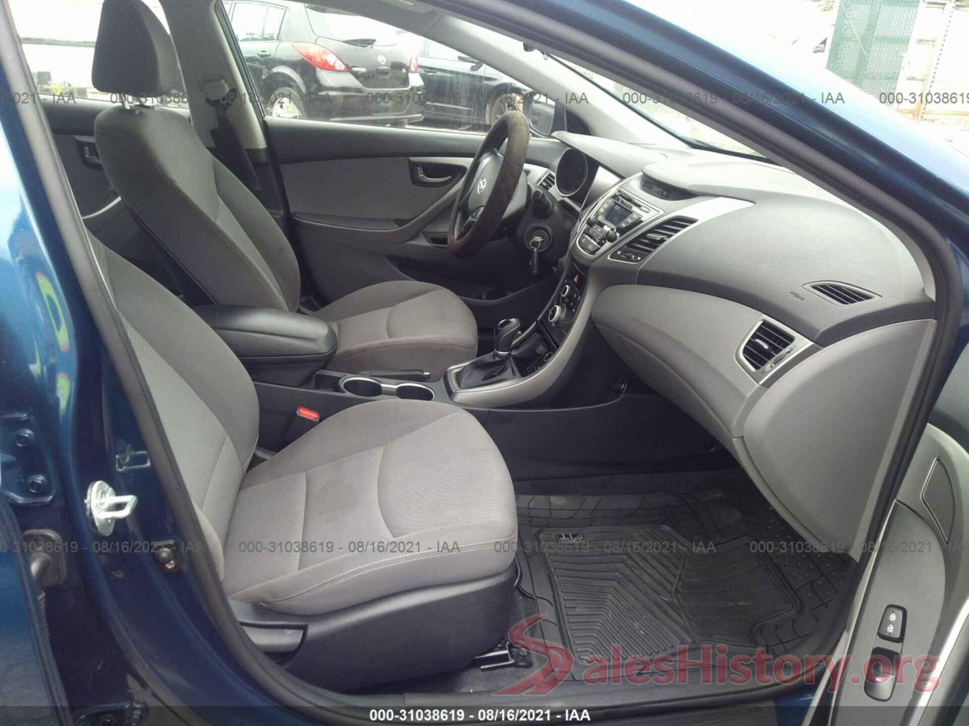 KMHDH4AE8GU543266 2016 HYUNDAI ELANTRA