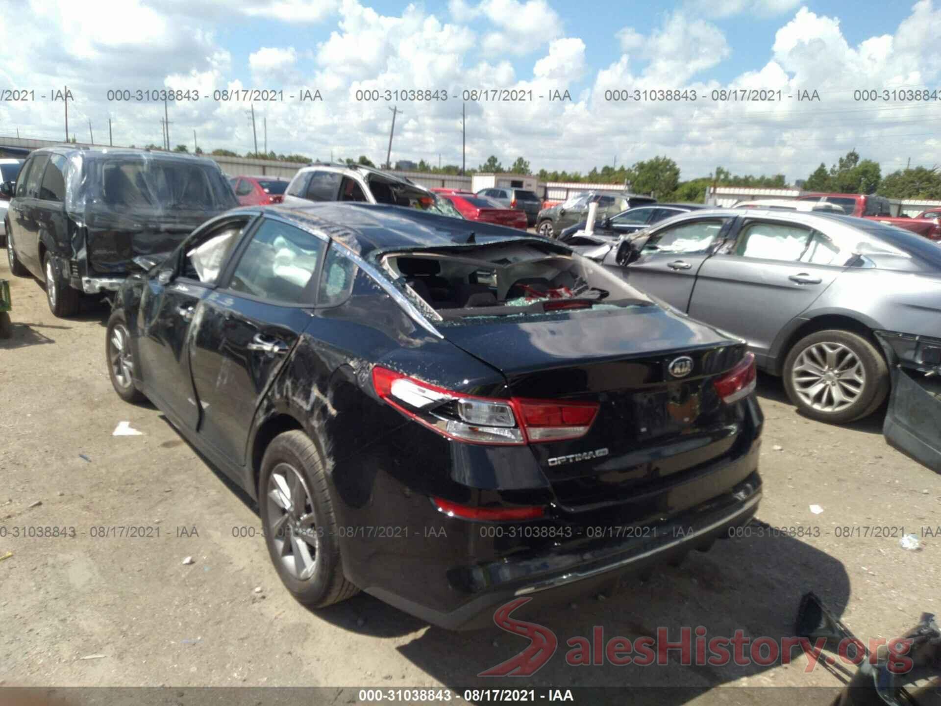 5XXGT4L3XLG439597 2020 KIA OPTIMA