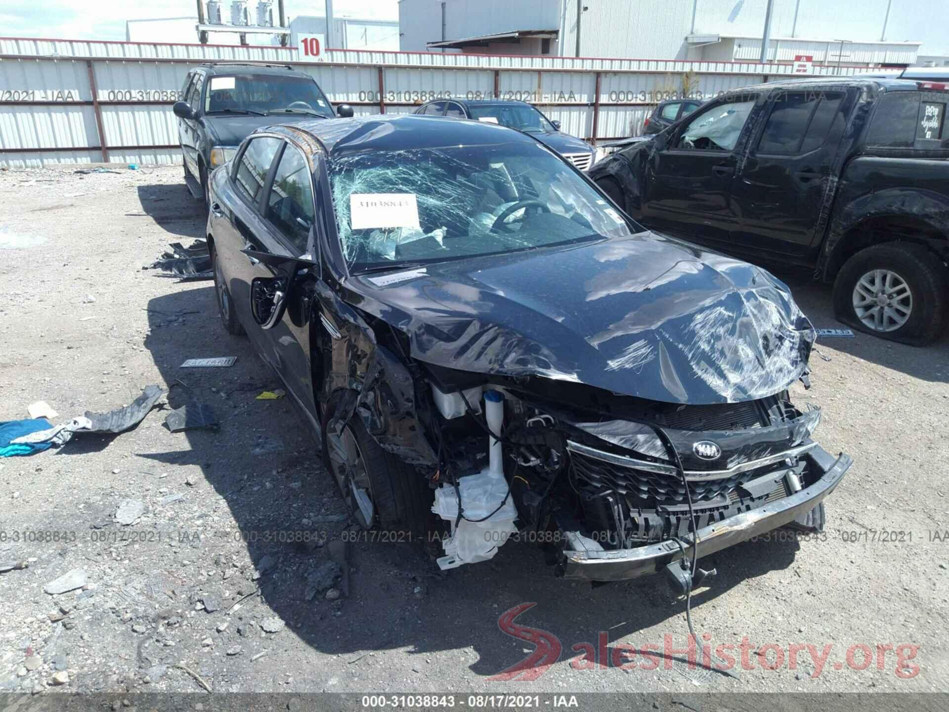 5XXGT4L3XLG439597 2020 KIA OPTIMA