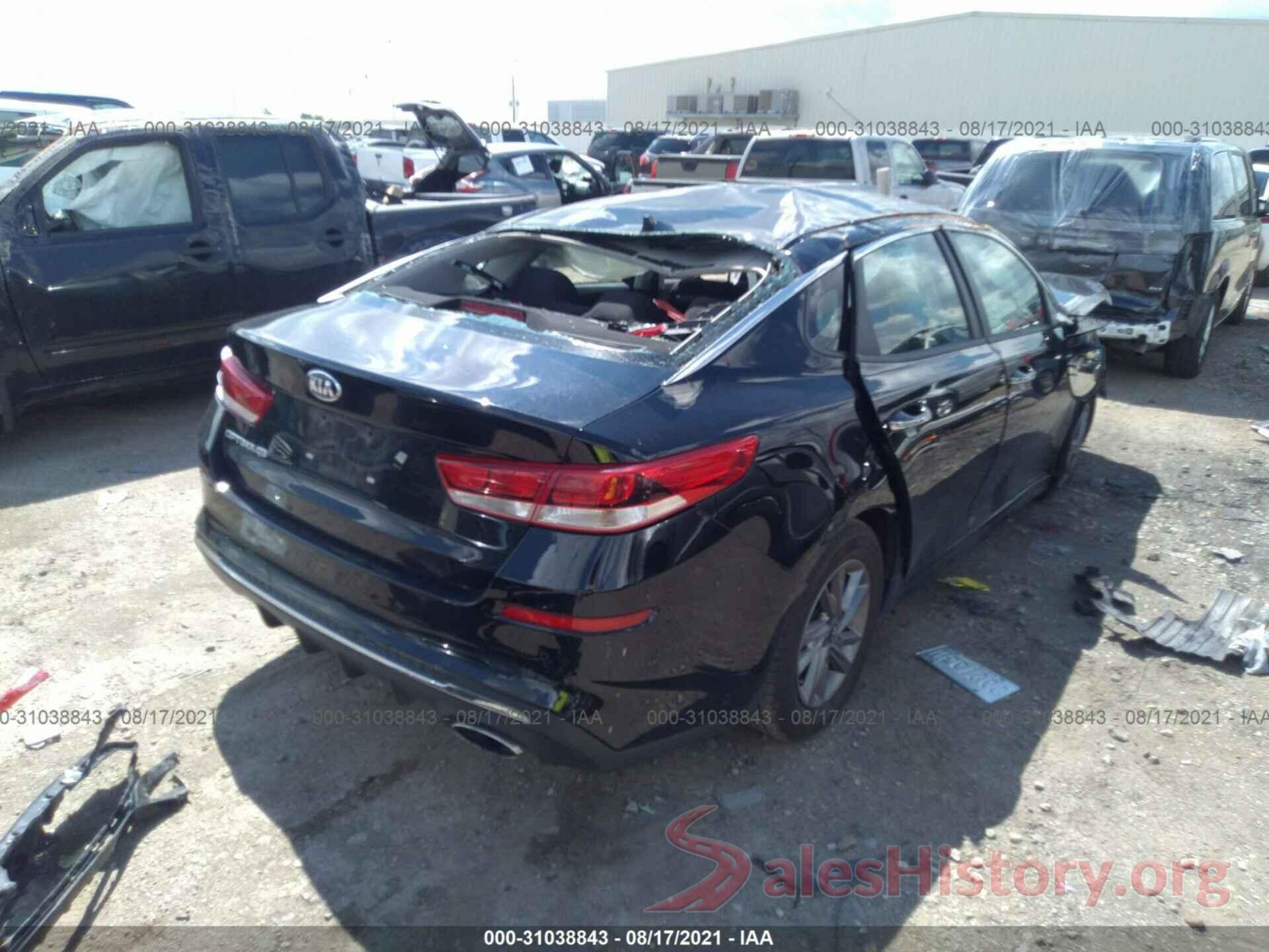 5XXGT4L3XLG439597 2020 KIA OPTIMA