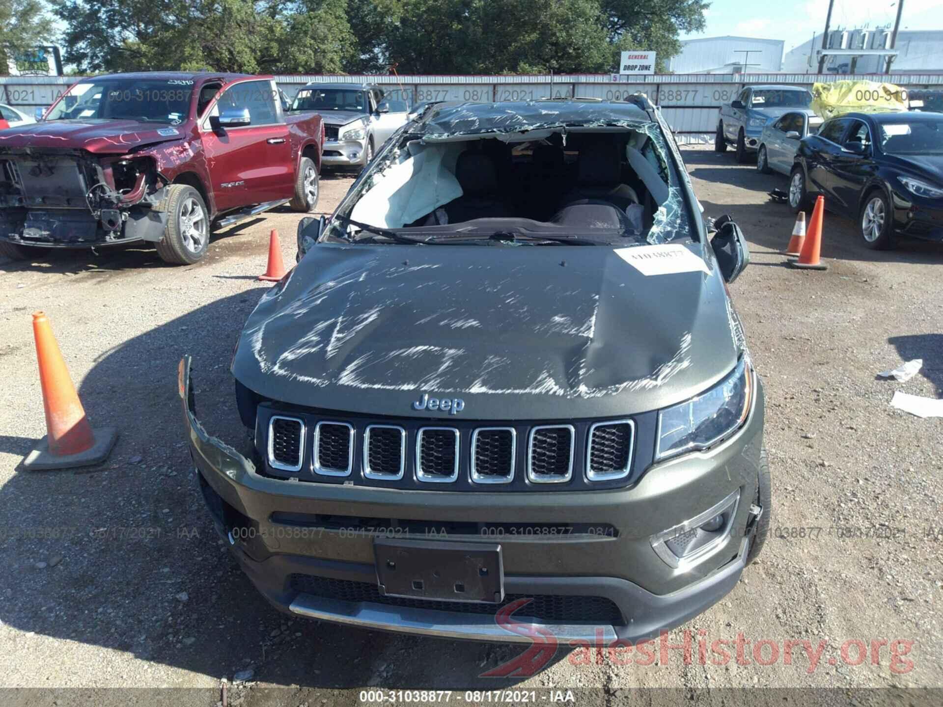 3C4NJDCB2LT119196 2020 JEEP COMPASS