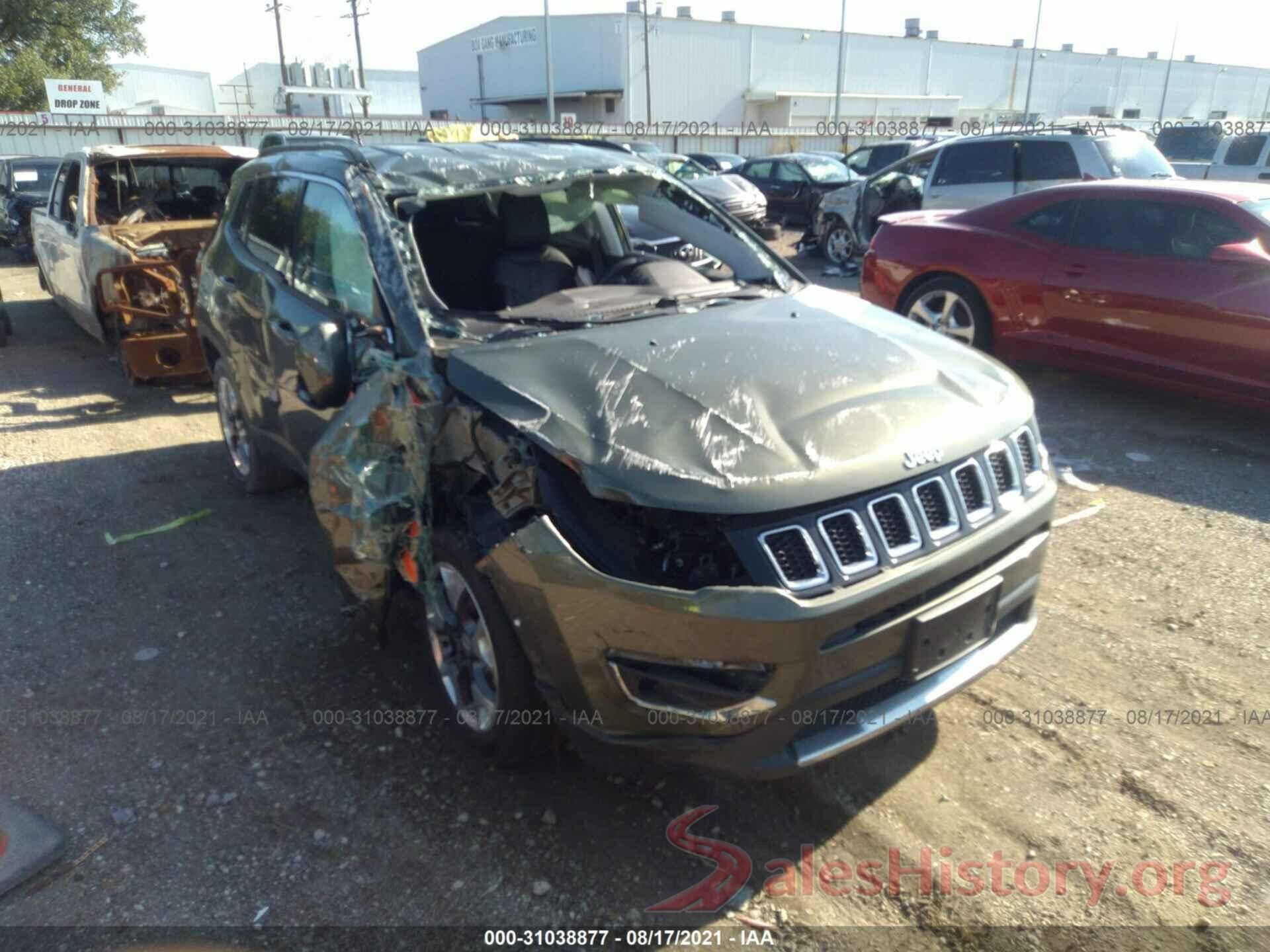 3C4NJDCB2LT119196 2020 JEEP COMPASS