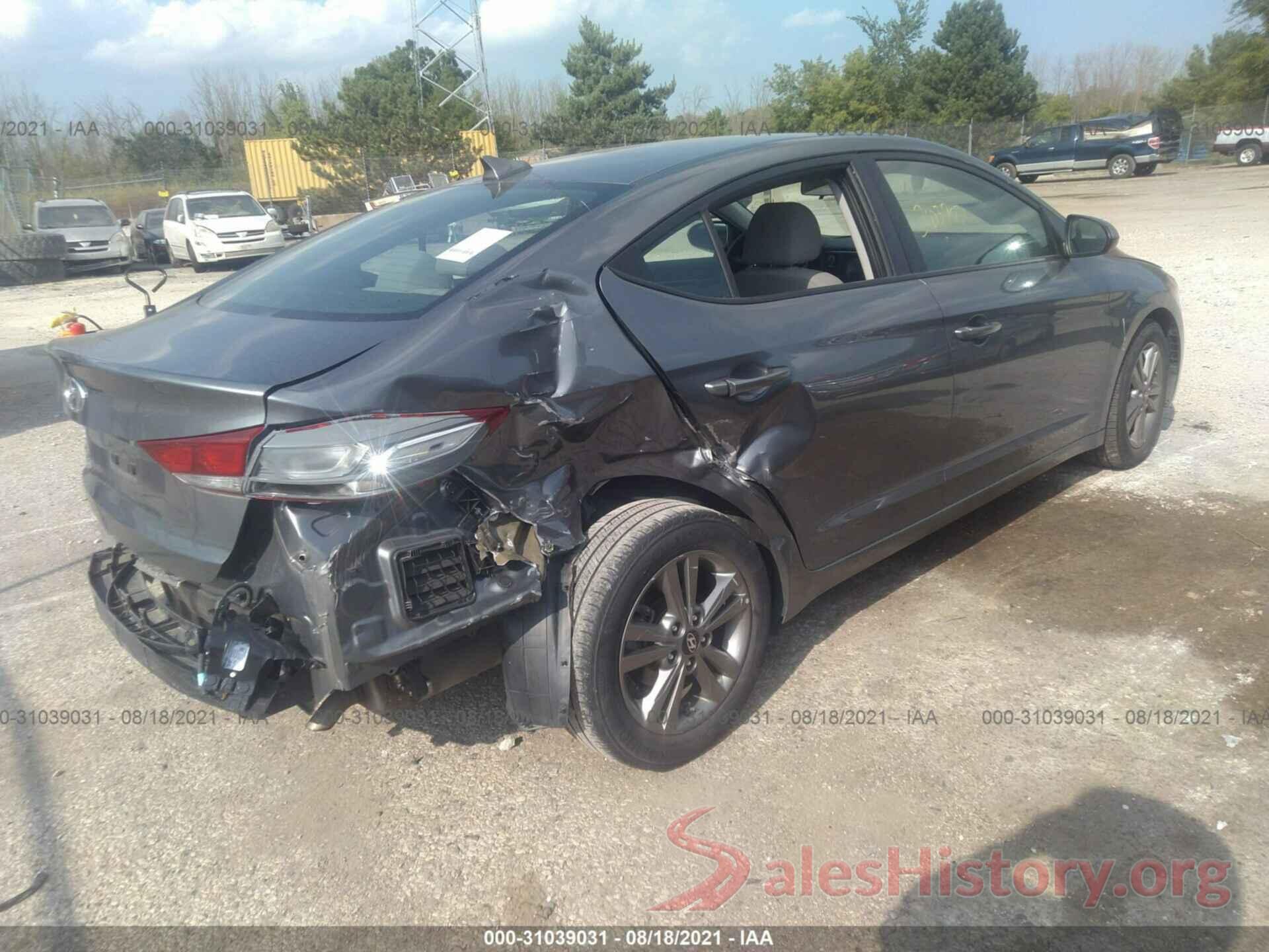 5NPD84LF7JH368357 2018 HYUNDAI ELANTRA