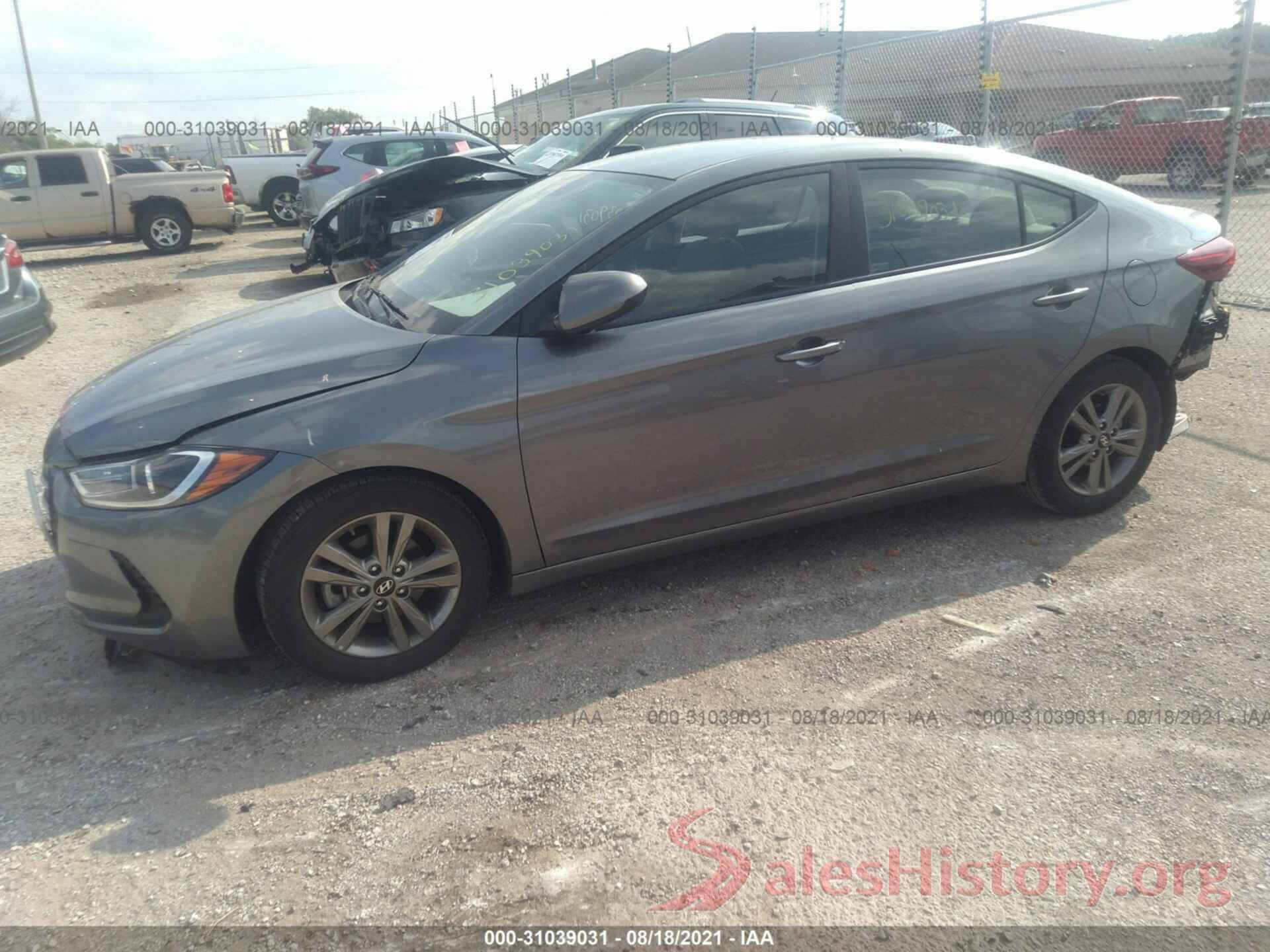 5NPD84LF7JH368357 2018 HYUNDAI ELANTRA