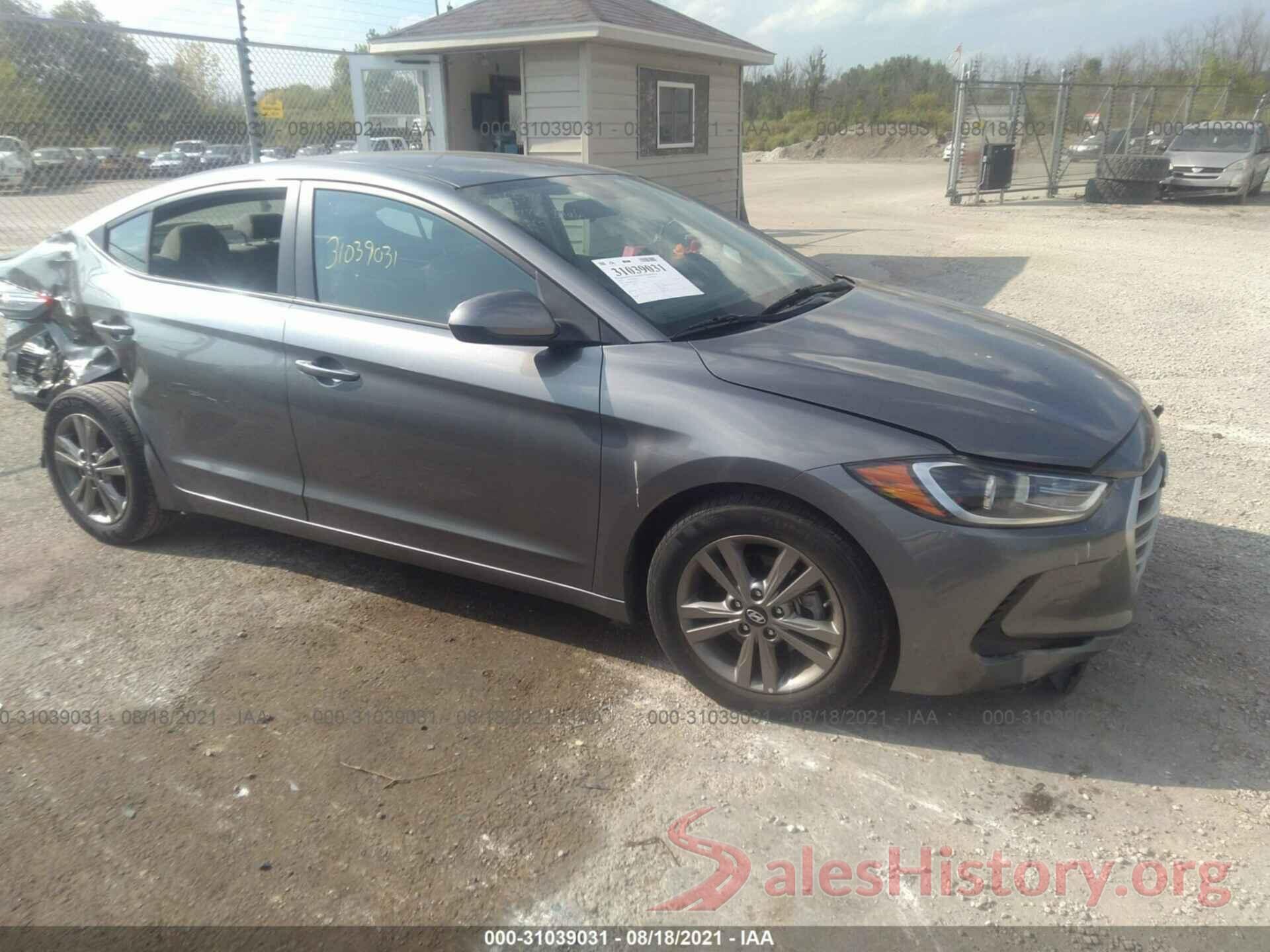 5NPD84LF7JH368357 2018 HYUNDAI ELANTRA