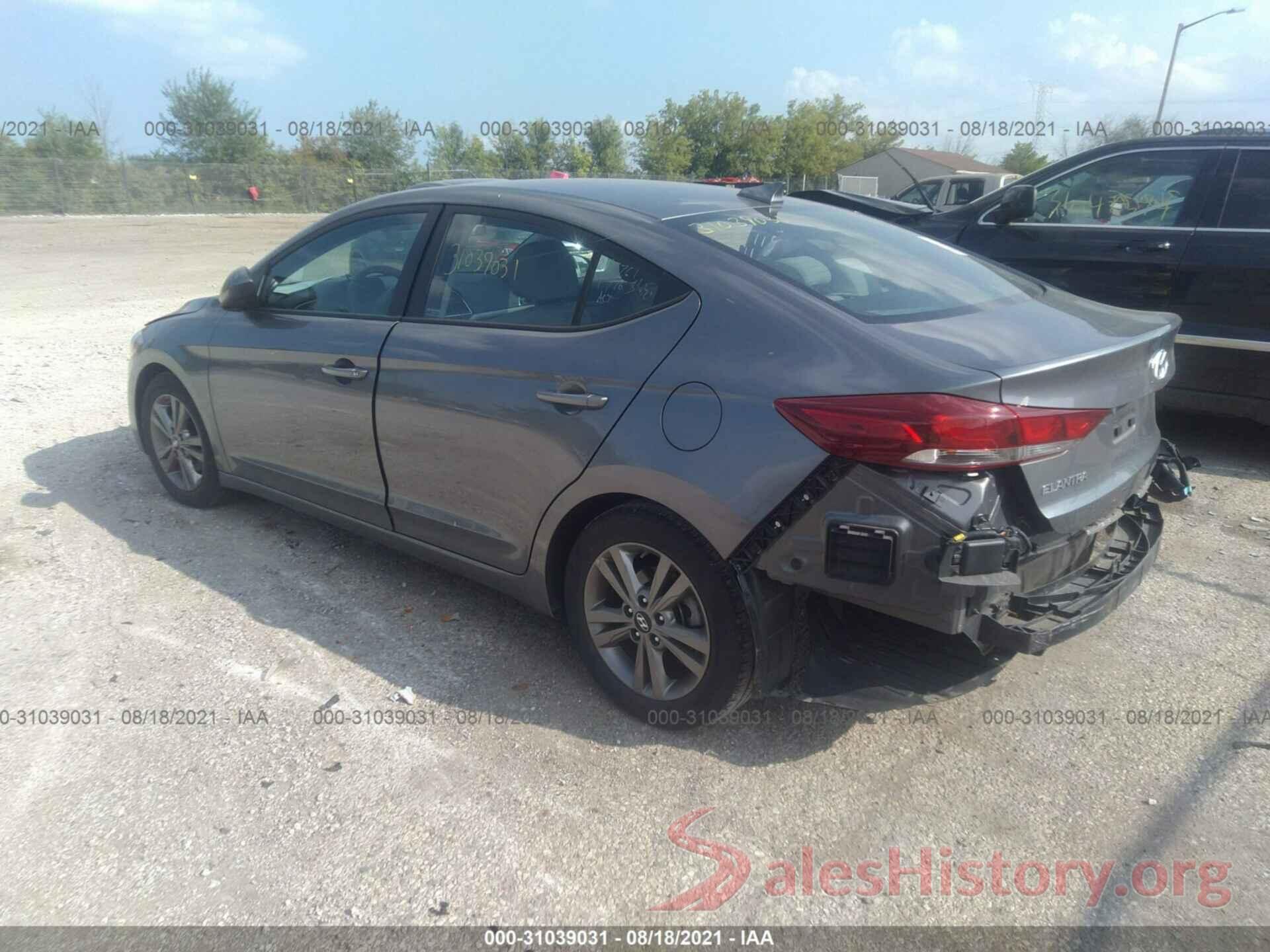 5NPD84LF7JH368357 2018 HYUNDAI ELANTRA