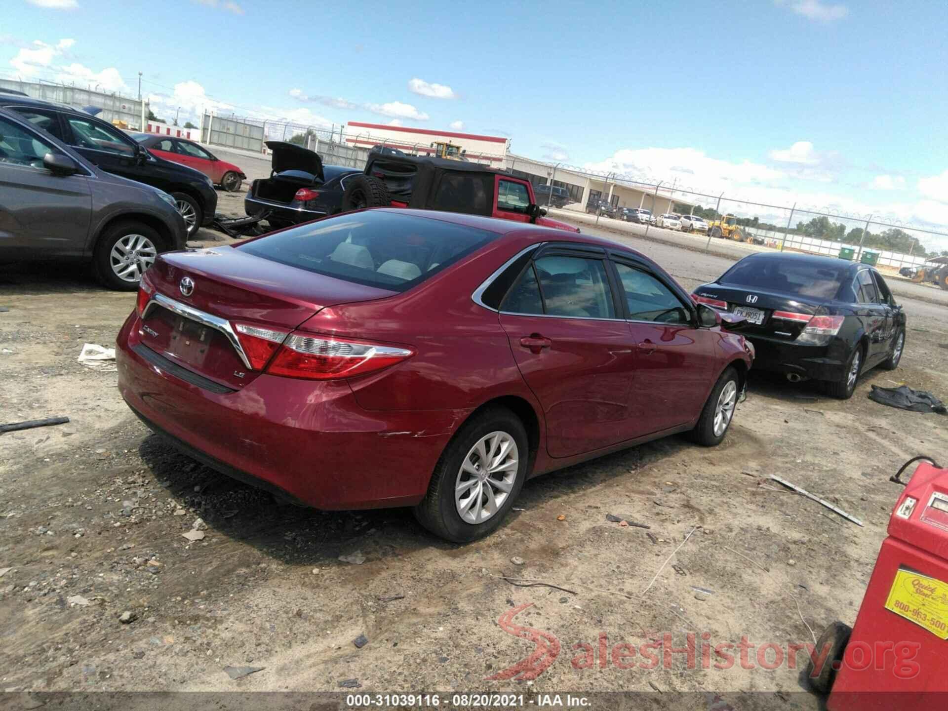 4T1BF1FK6GU515086 2016 TOYOTA CAMRY