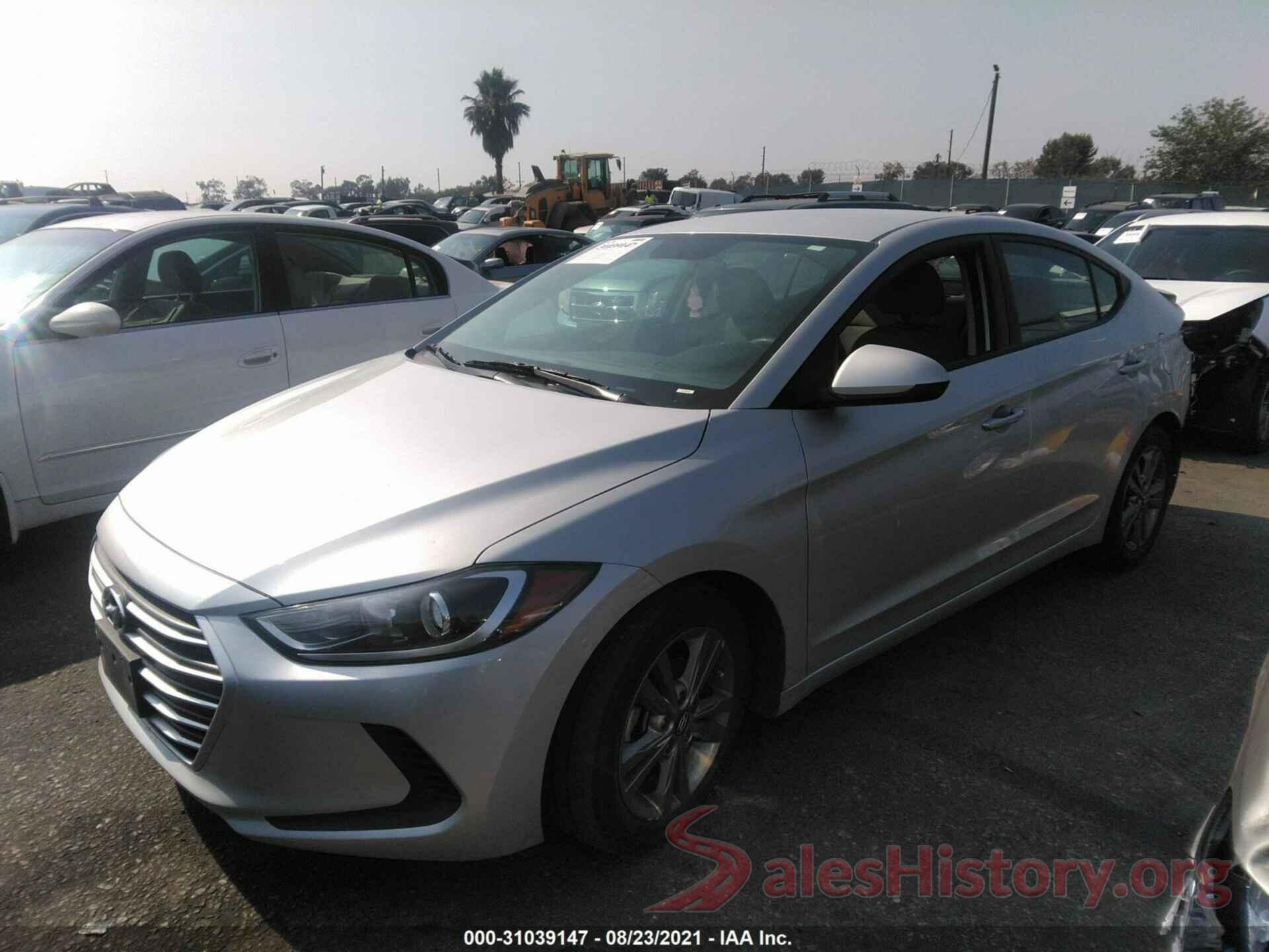 5NPD84LF6JH248940 2018 HYUNDAI ELANTRA