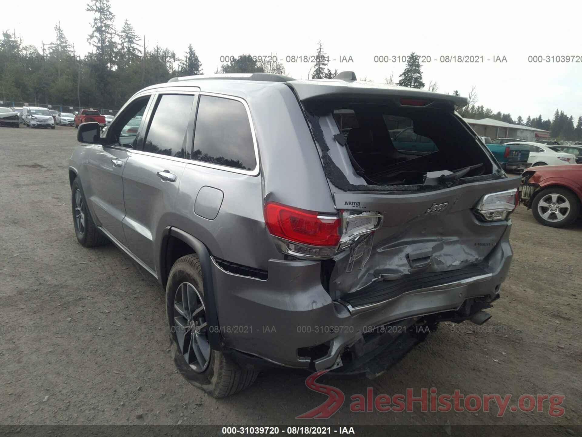 1C4RJEBG7HC702323 2017 JEEP GRAND CHEROKEE