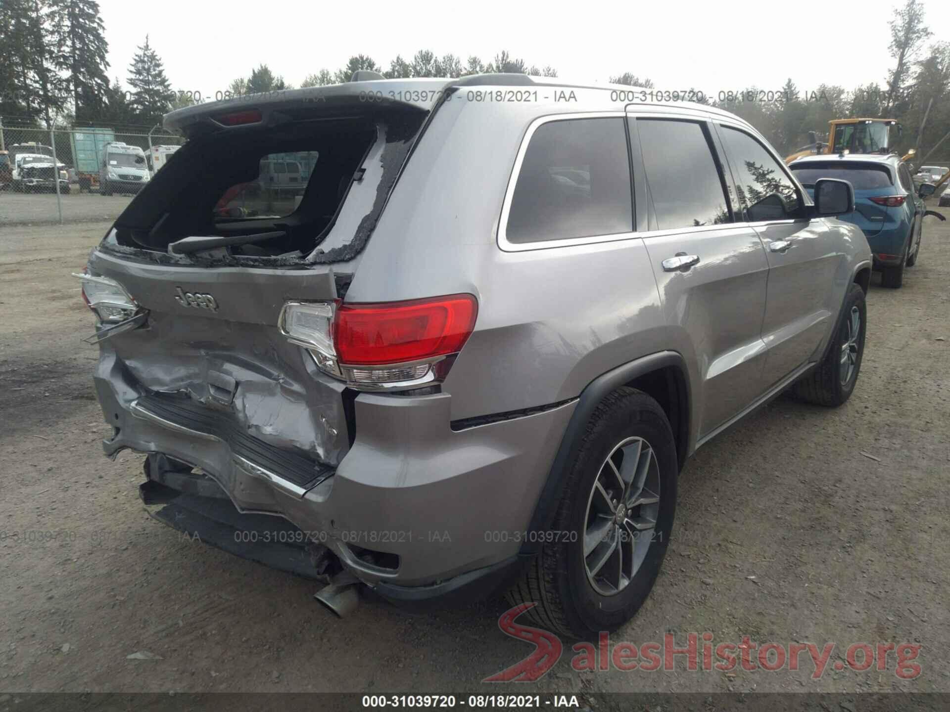 1C4RJEBG7HC702323 2017 JEEP GRAND CHEROKEE