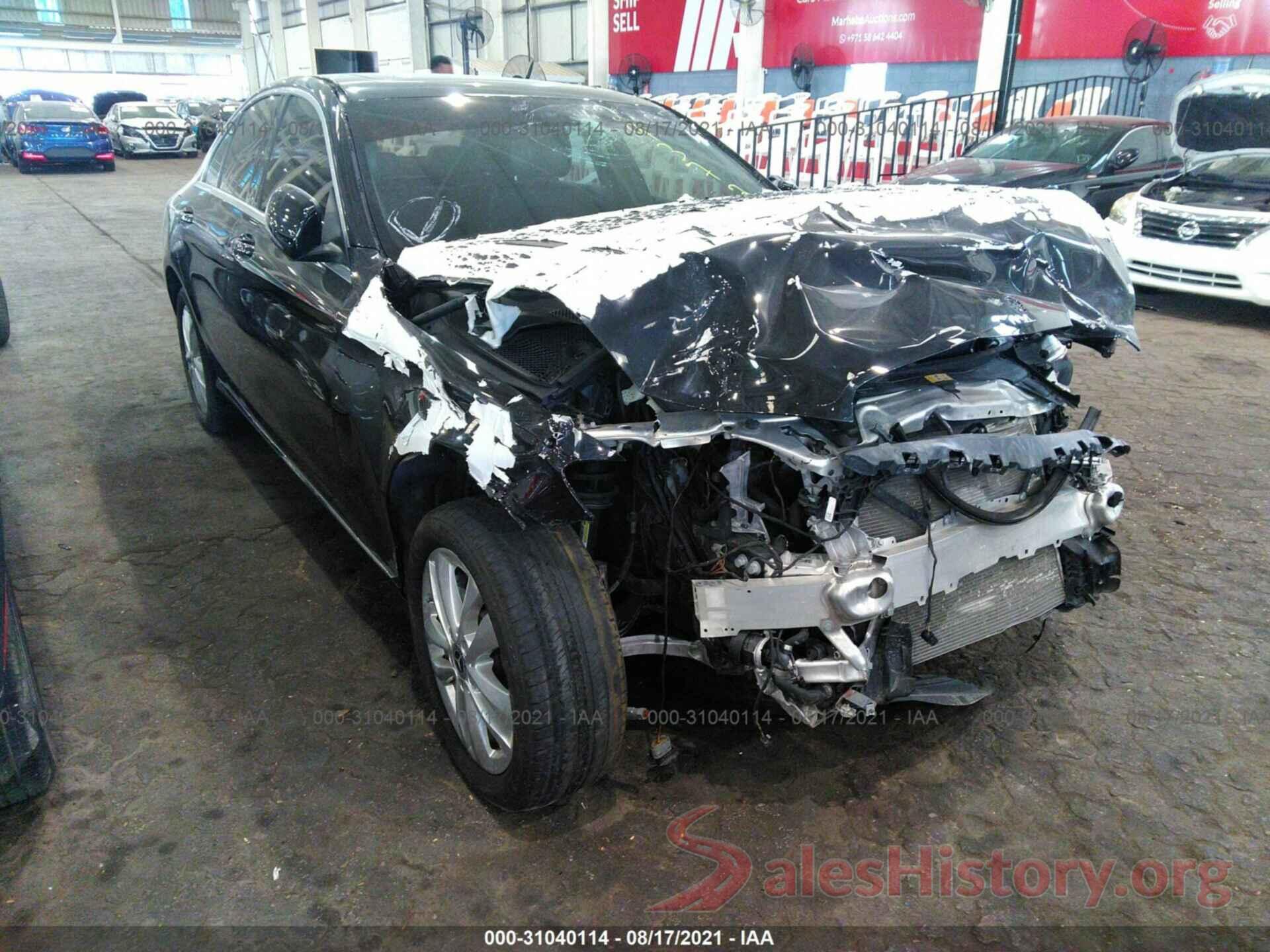 000WF8DB5KU293724 2019 MERCEDES-BENZ C-CLASS