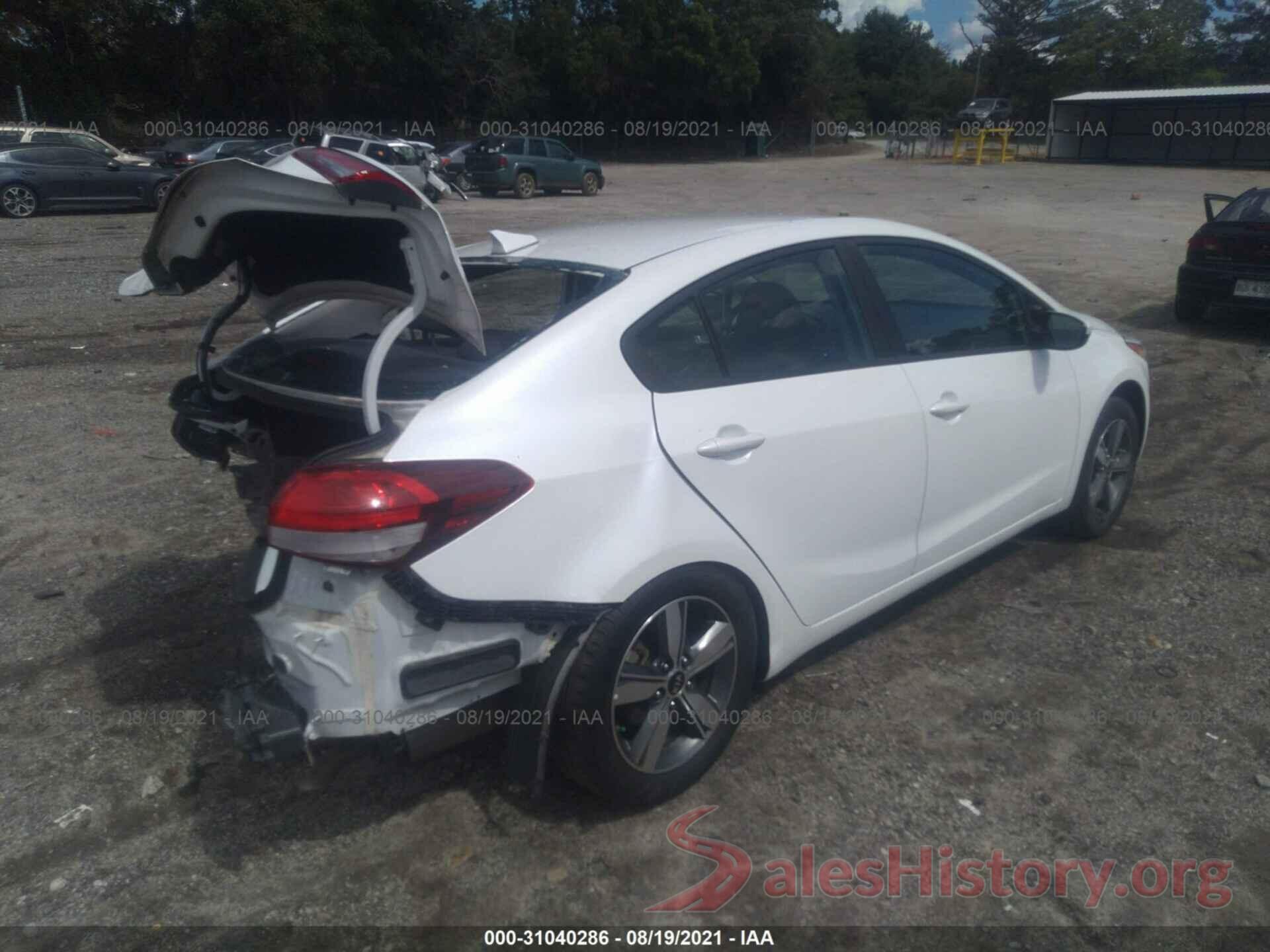 3KPFL4A7XJE246812 2018 KIA FORTE