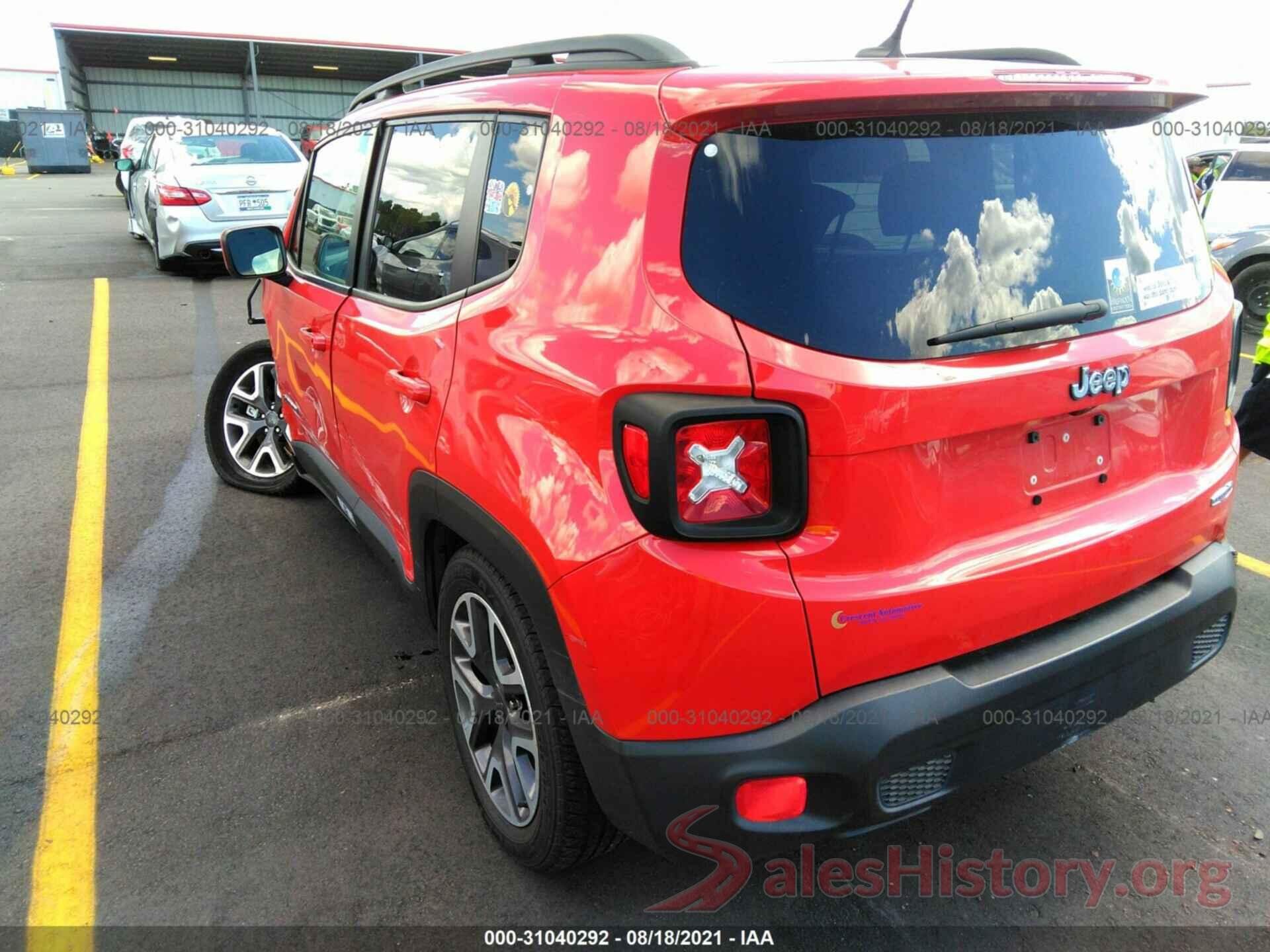 ZACCJABT4GPE25247 2016 JEEP RENEGADE