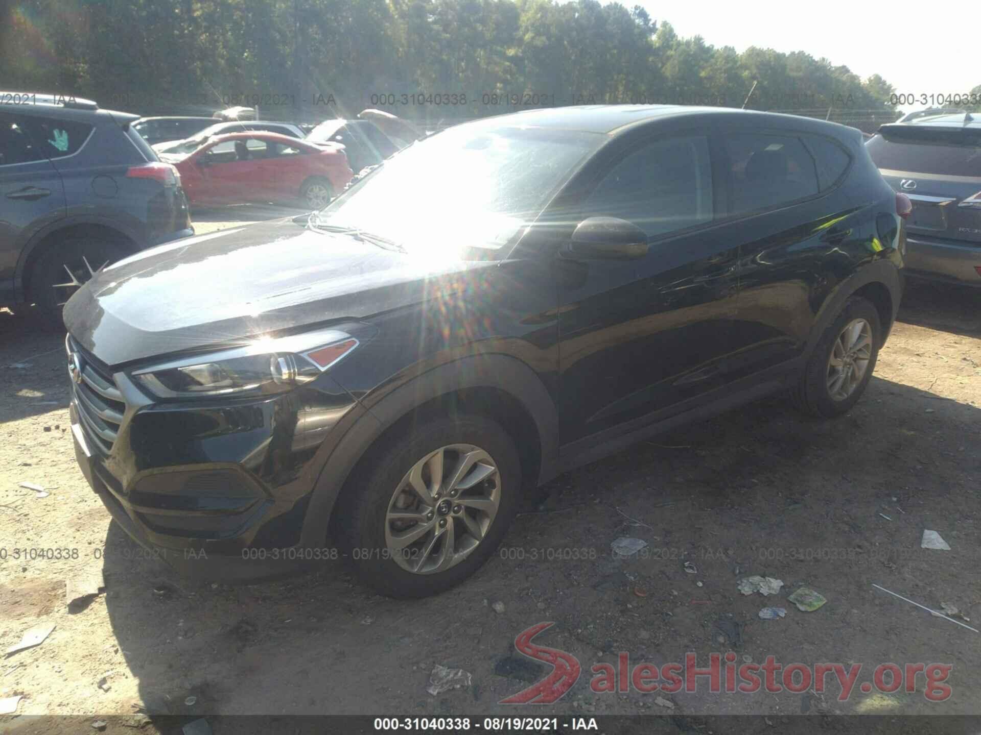 KM8J23A40HU416700 2017 HYUNDAI TUCSON