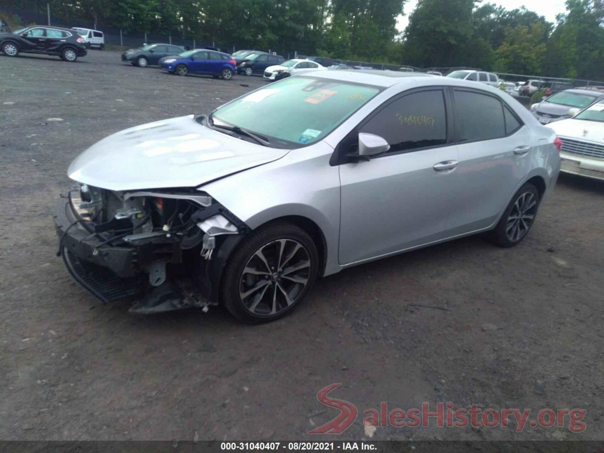 2T1BURHE9KC218898 2019 TOYOTA COROLLA