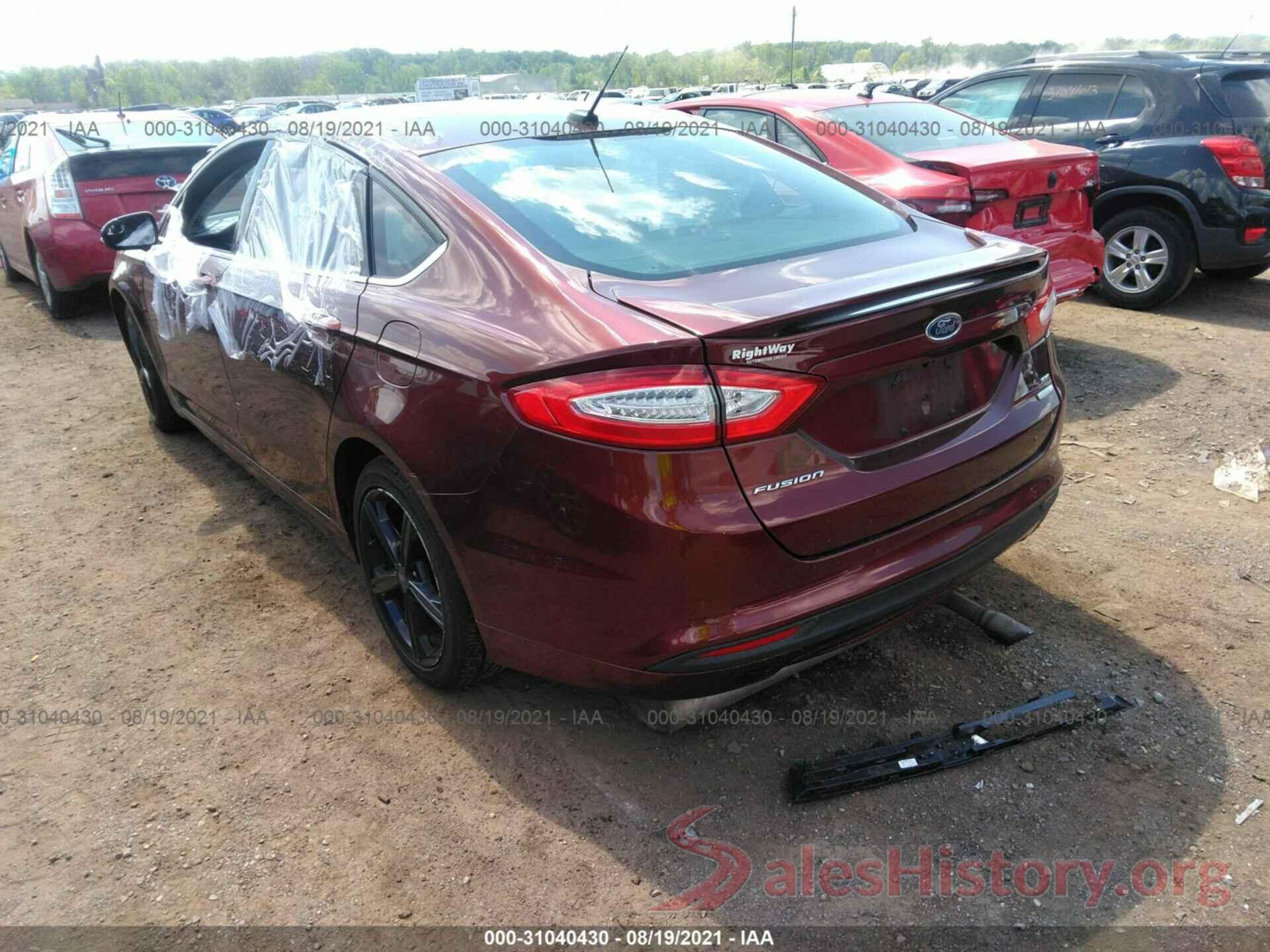 3FA6P0HD8GR165940 2016 FORD FUSION