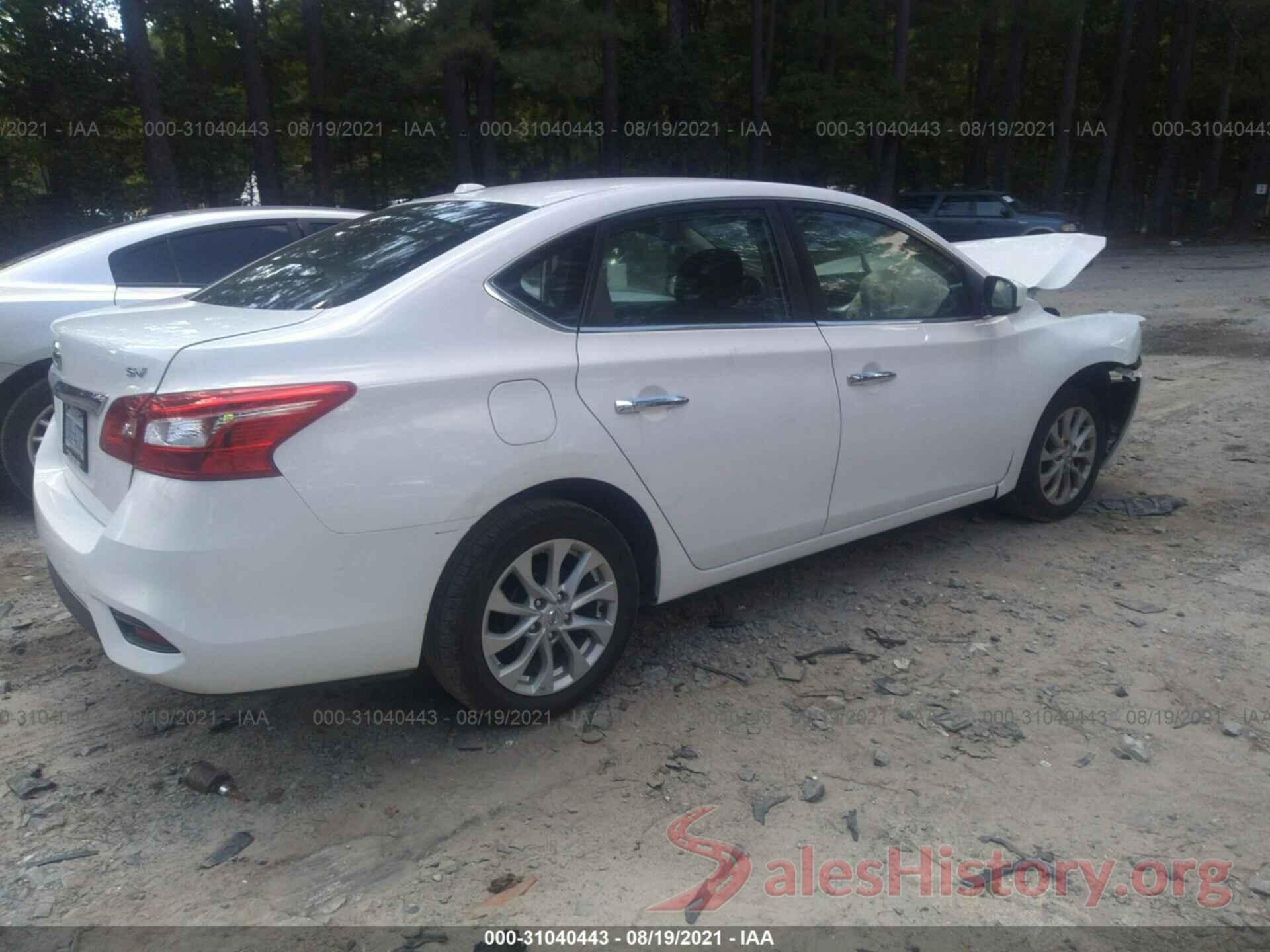 3N1AB7AP7KY308457 2019 NISSAN SENTRA