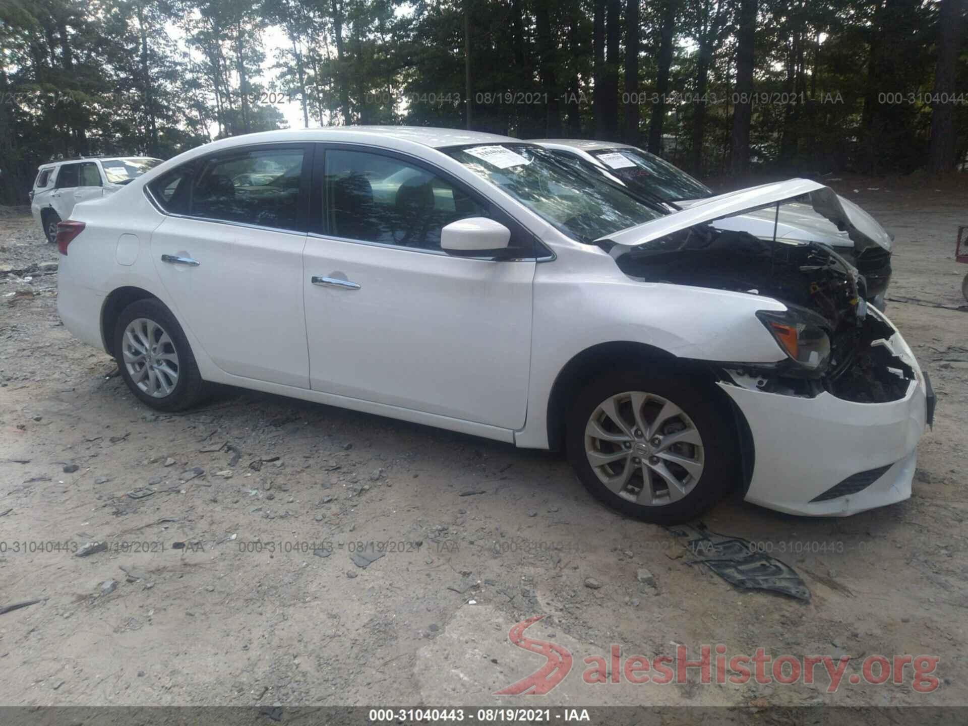 3N1AB7AP7KY308457 2019 NISSAN SENTRA