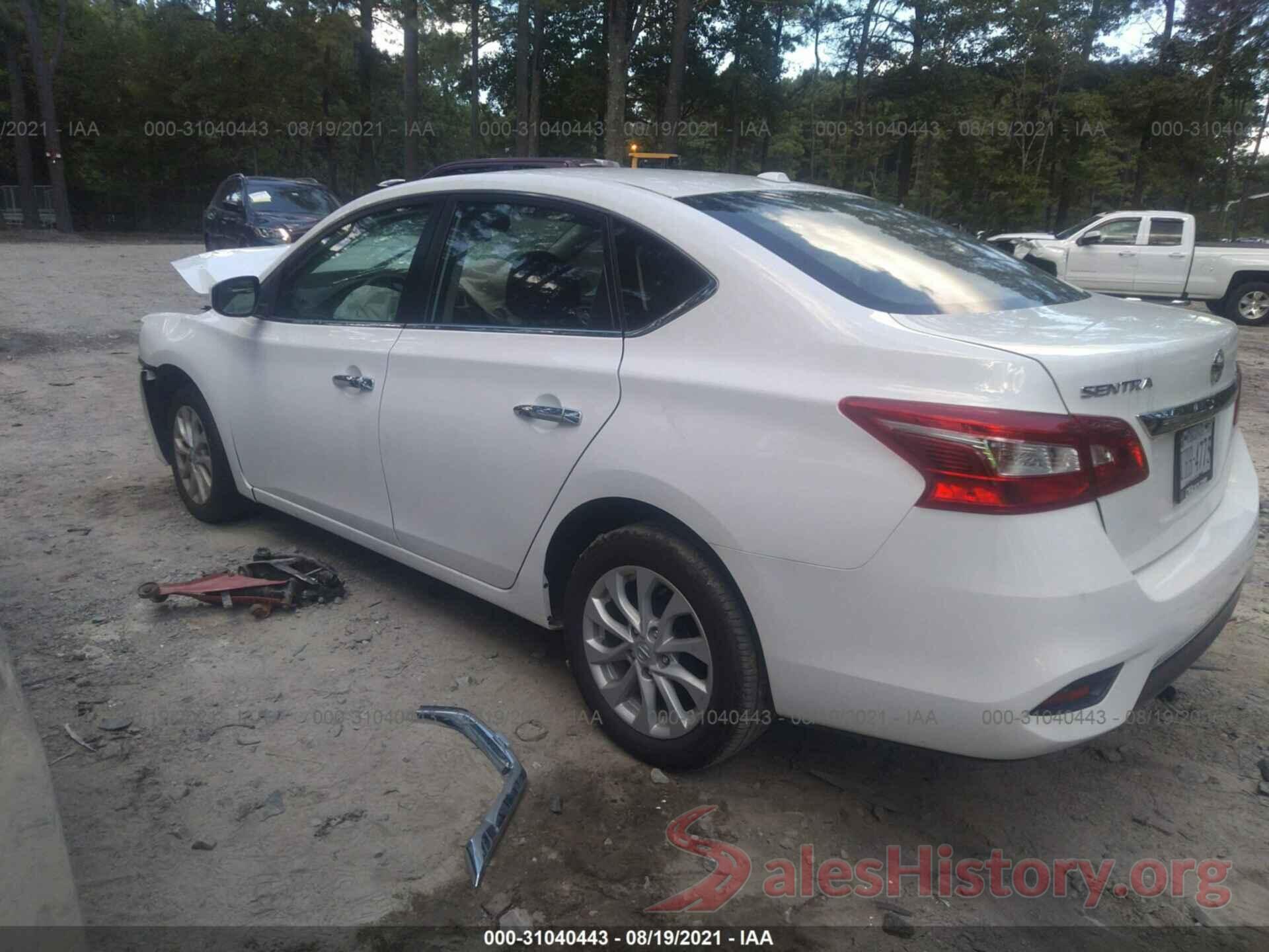 3N1AB7AP7KY308457 2019 NISSAN SENTRA