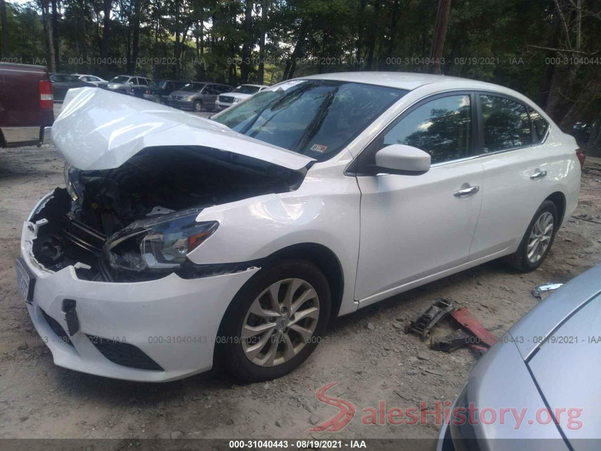 3N1AB7AP7KY308457 2019 NISSAN SENTRA