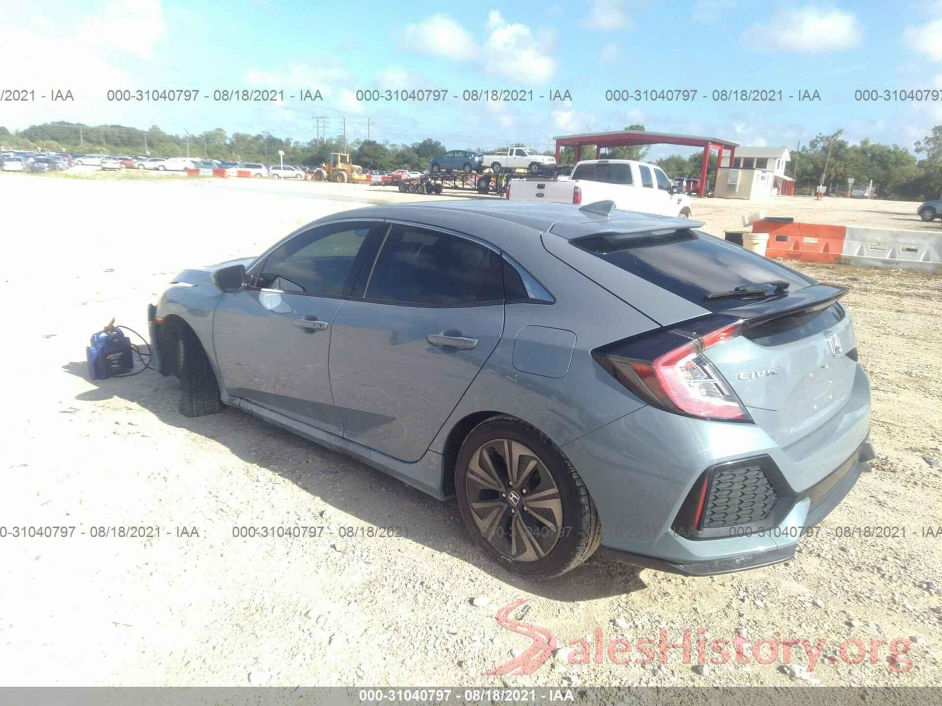 SHHFK7H58HU408139 2017 HONDA CIVIC HATCHBACK