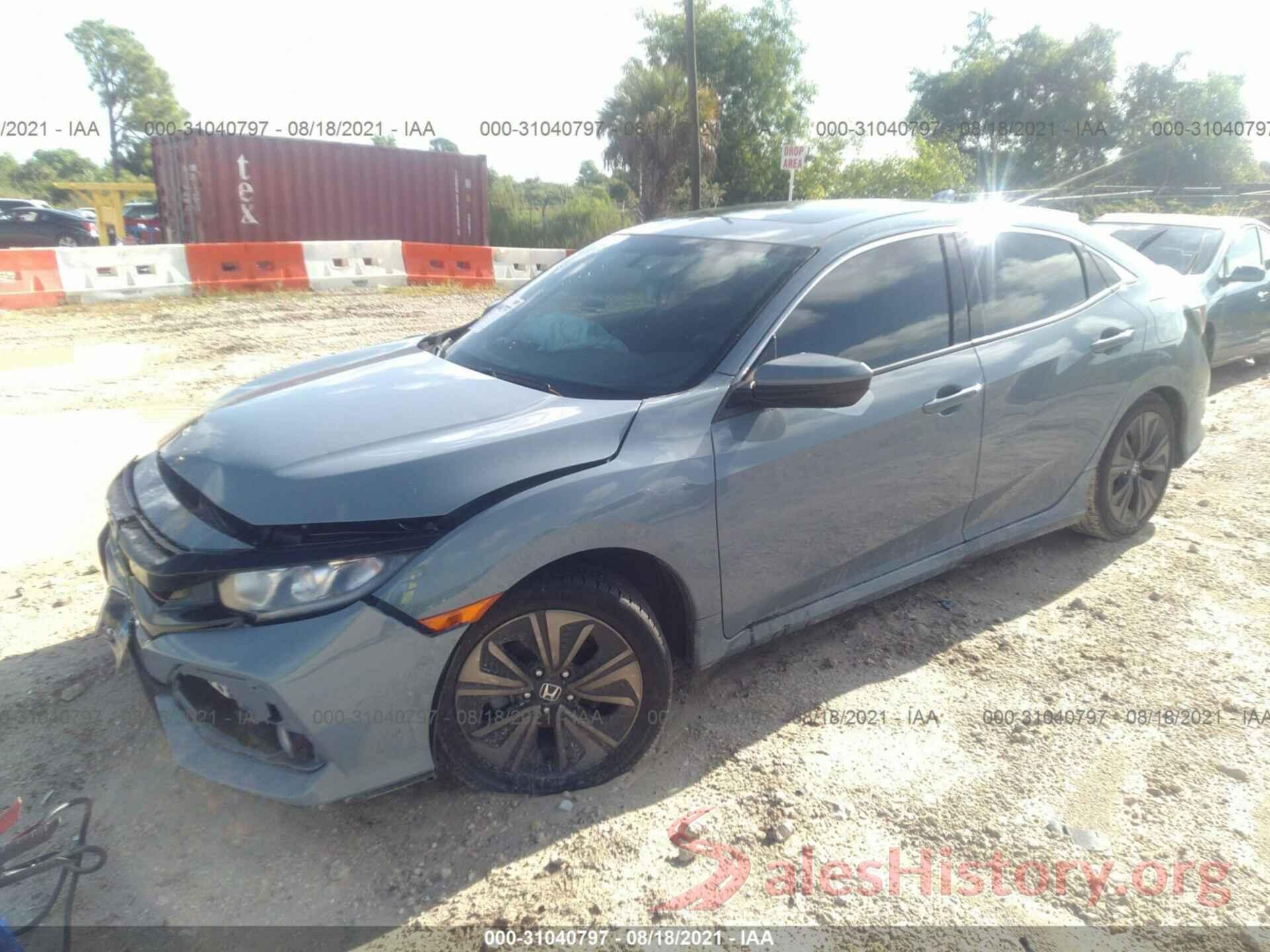 SHHFK7H58HU408139 2017 HONDA CIVIC HATCHBACK