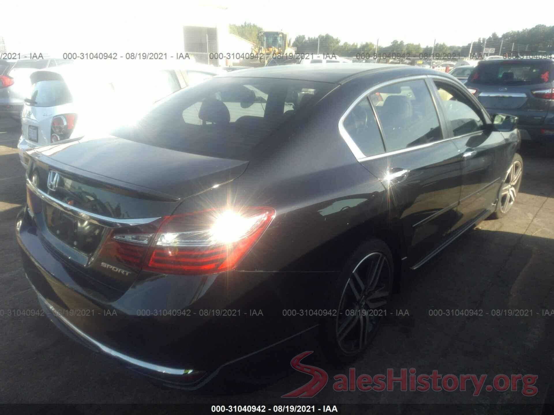 1HGCR2F58HA100839 2017 HONDA ACCORD SEDAN