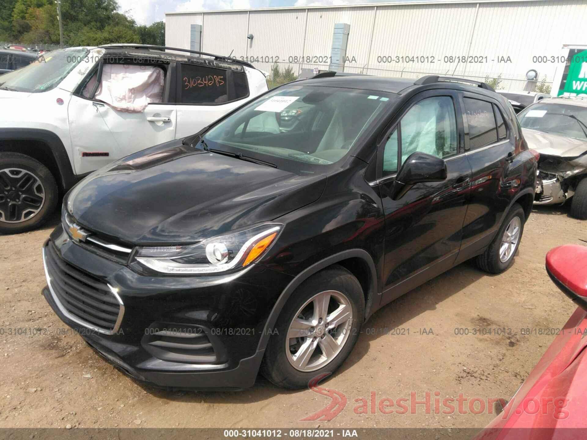 3GNCJLSB8KL337345 2019 CHEVROLET TRAX