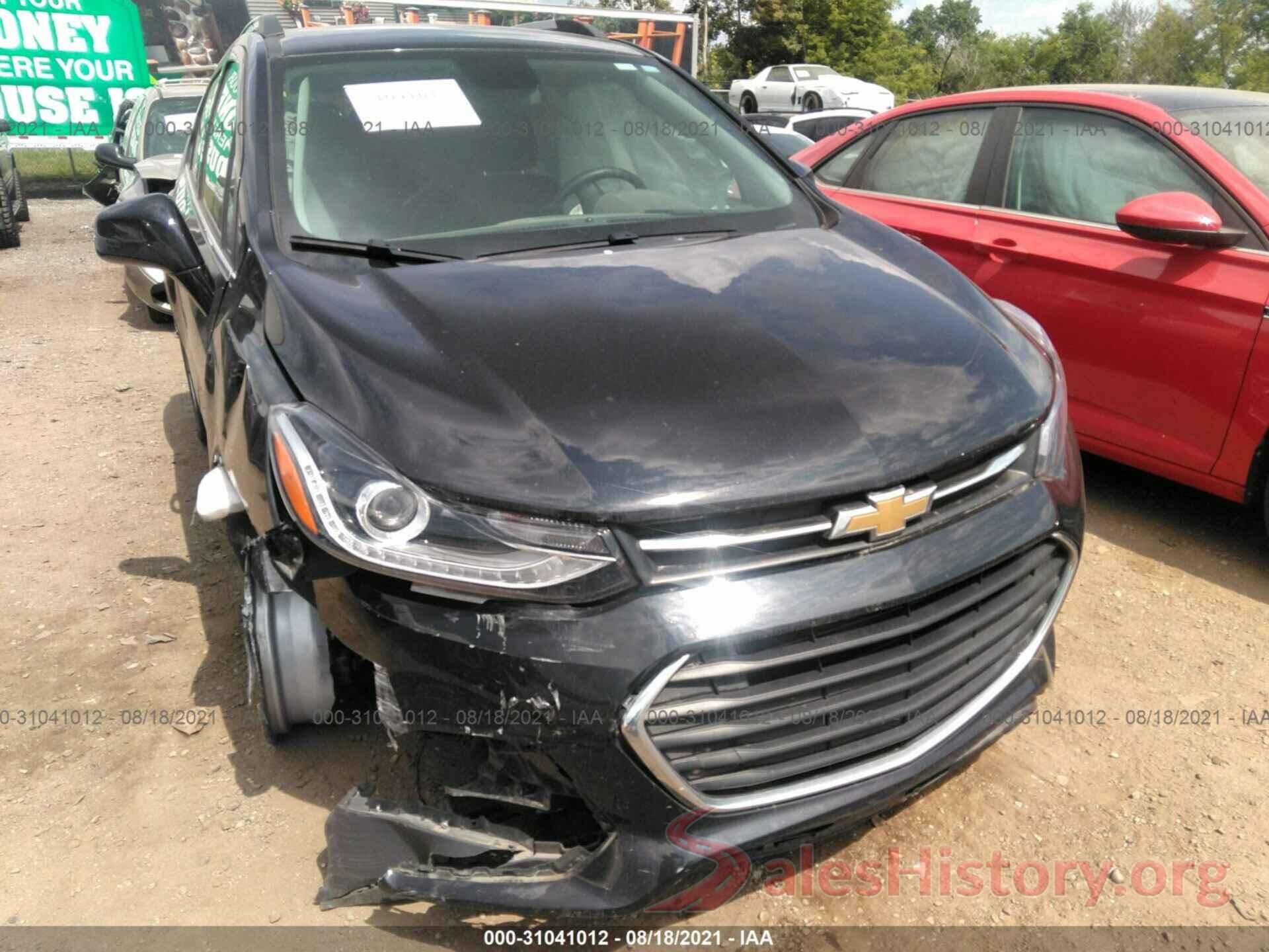 3GNCJLSB8KL337345 2019 CHEVROLET TRAX