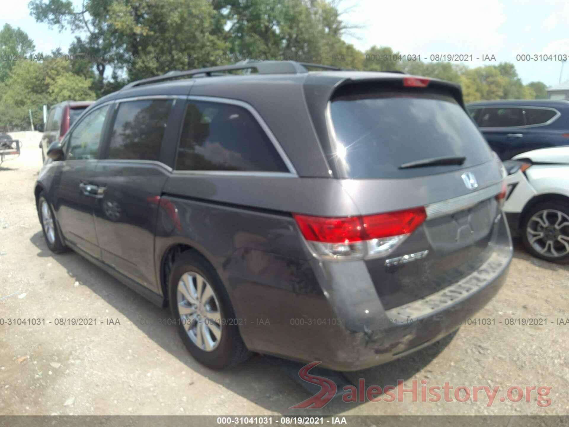 5FNRL5H32HB001822 2017 HONDA ODYSSEY