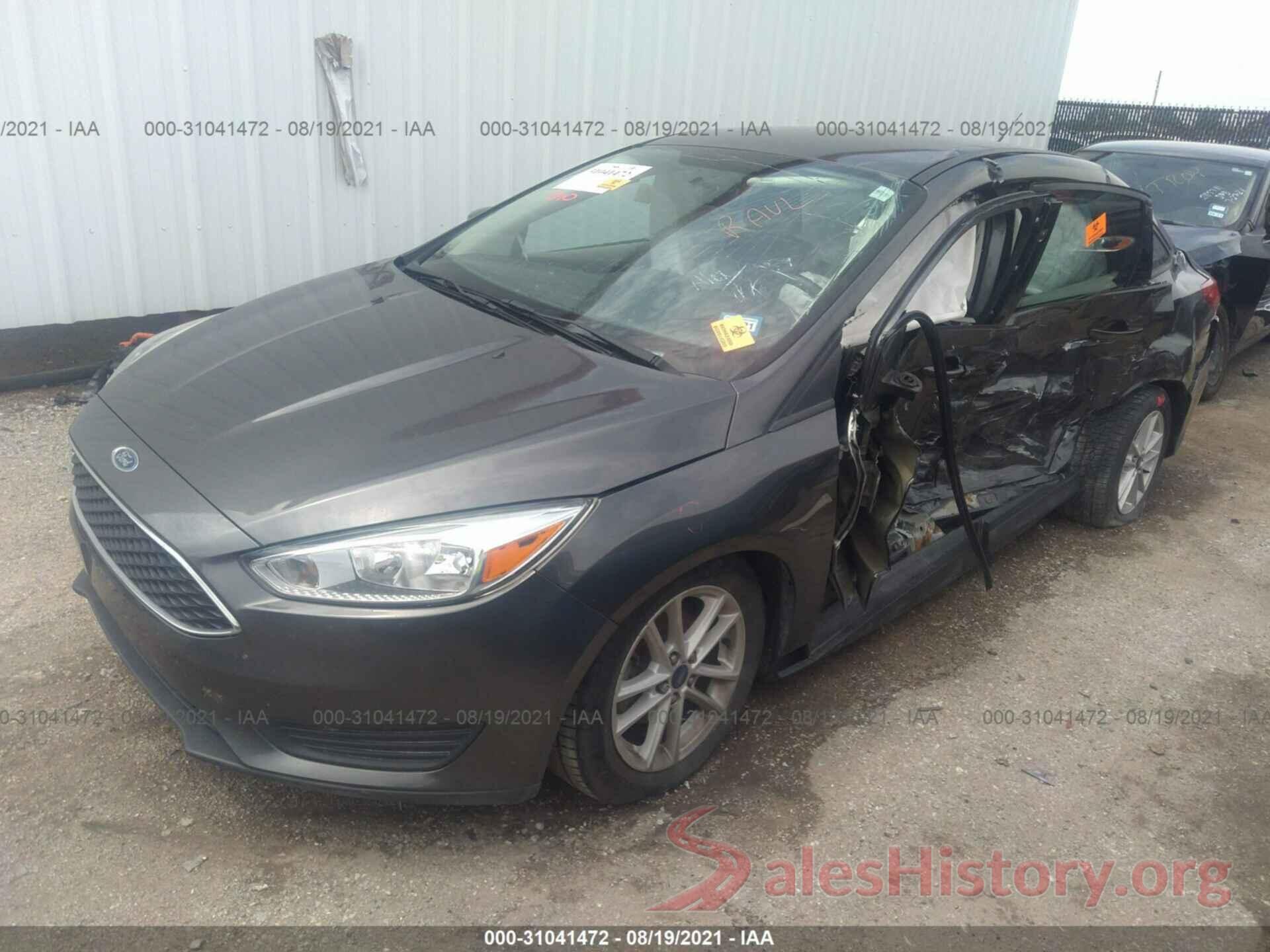 1FADP3F22GL318899 2016 FORD FOCUS