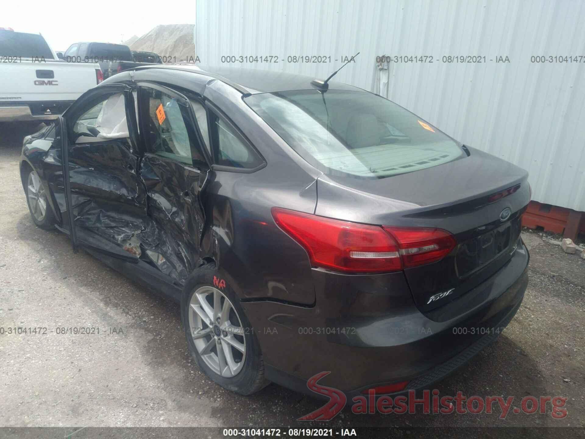 1FADP3F22GL318899 2016 FORD FOCUS