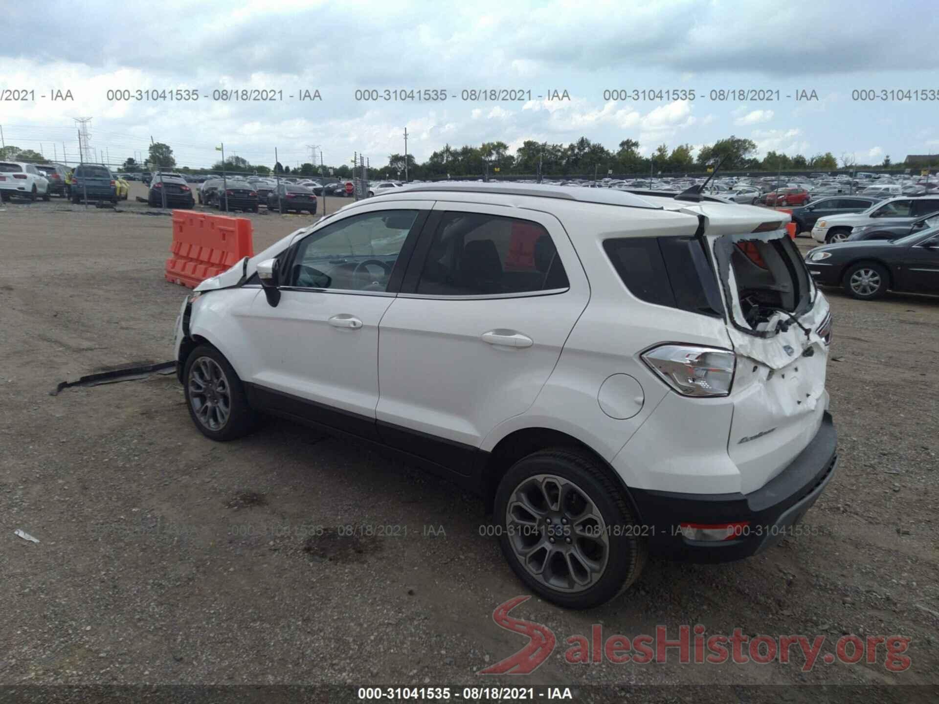 MAJ3P1VE6JC192355 2018 FORD ECOSPORT