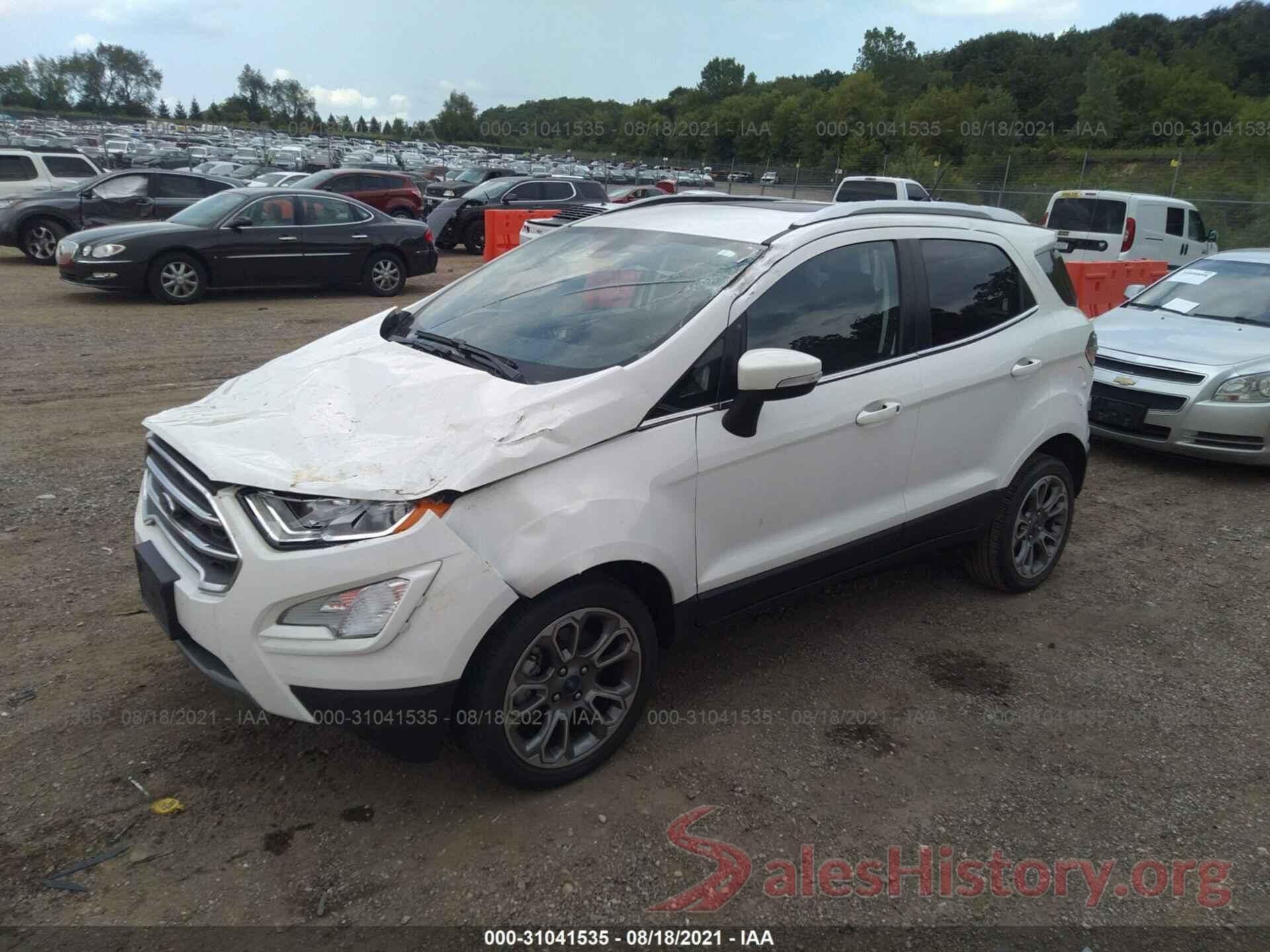 MAJ3P1VE6JC192355 2018 FORD ECOSPORT