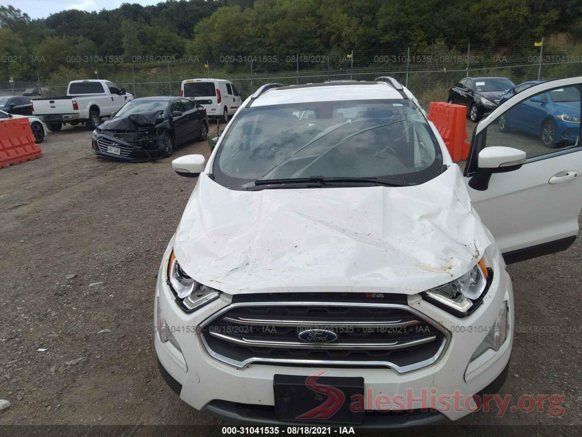 MAJ3P1VE6JC192355 2018 FORD ECOSPORT