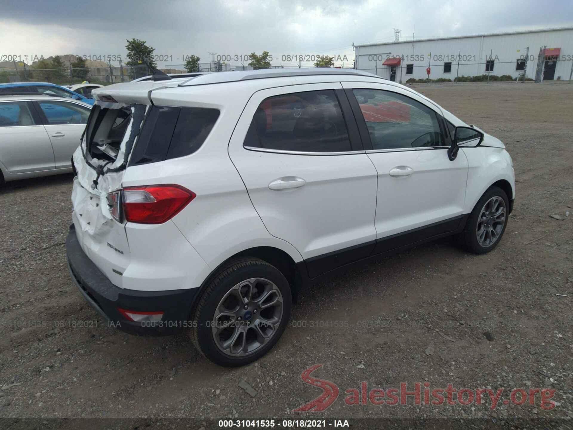 MAJ3P1VE6JC192355 2018 FORD ECOSPORT