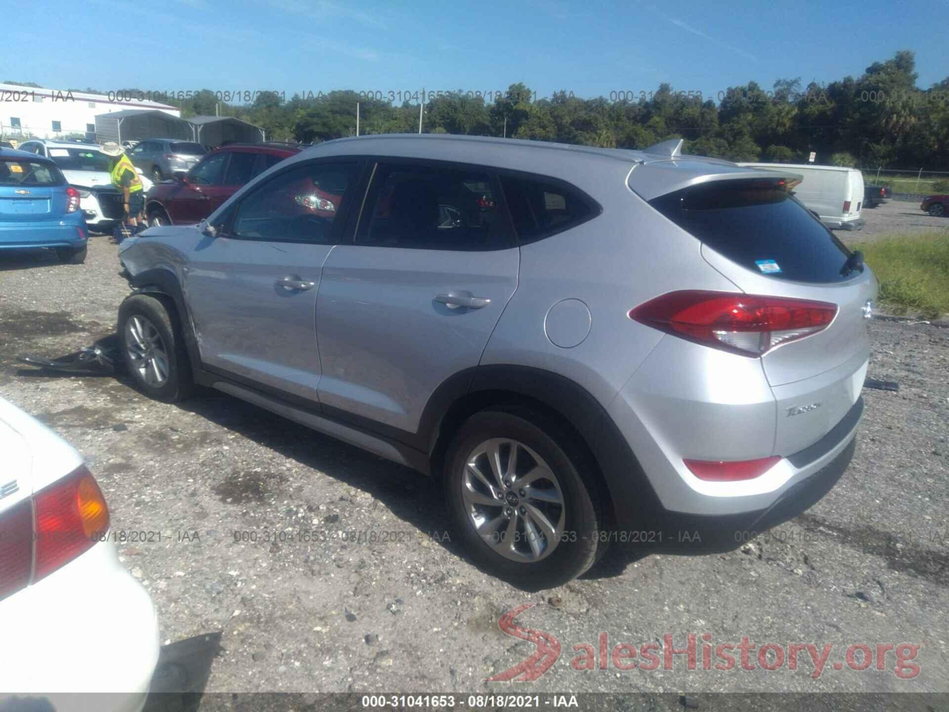 KM8J33A4XJU623274 2018 HYUNDAI TUCSON