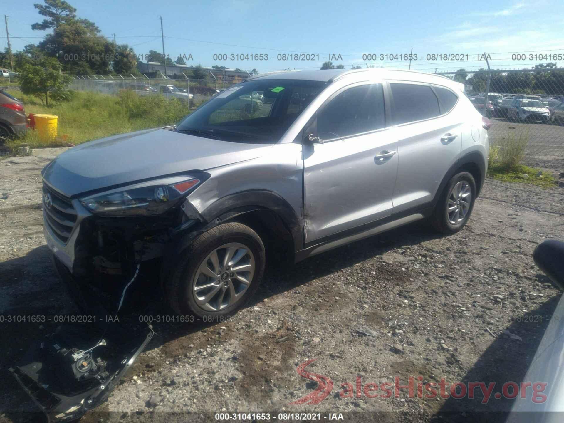 KM8J33A4XJU623274 2018 HYUNDAI TUCSON