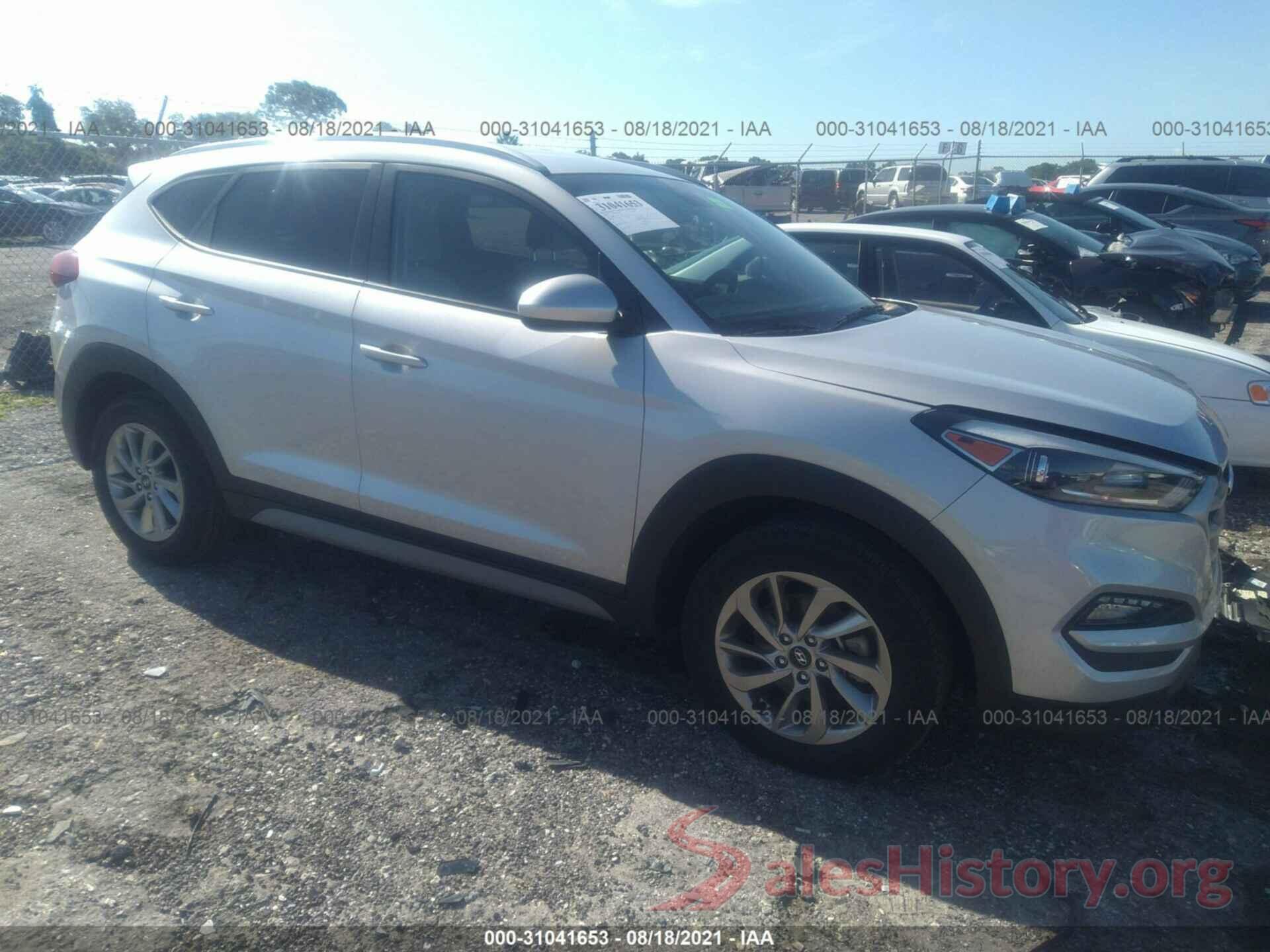 KM8J33A4XJU623274 2018 HYUNDAI TUCSON