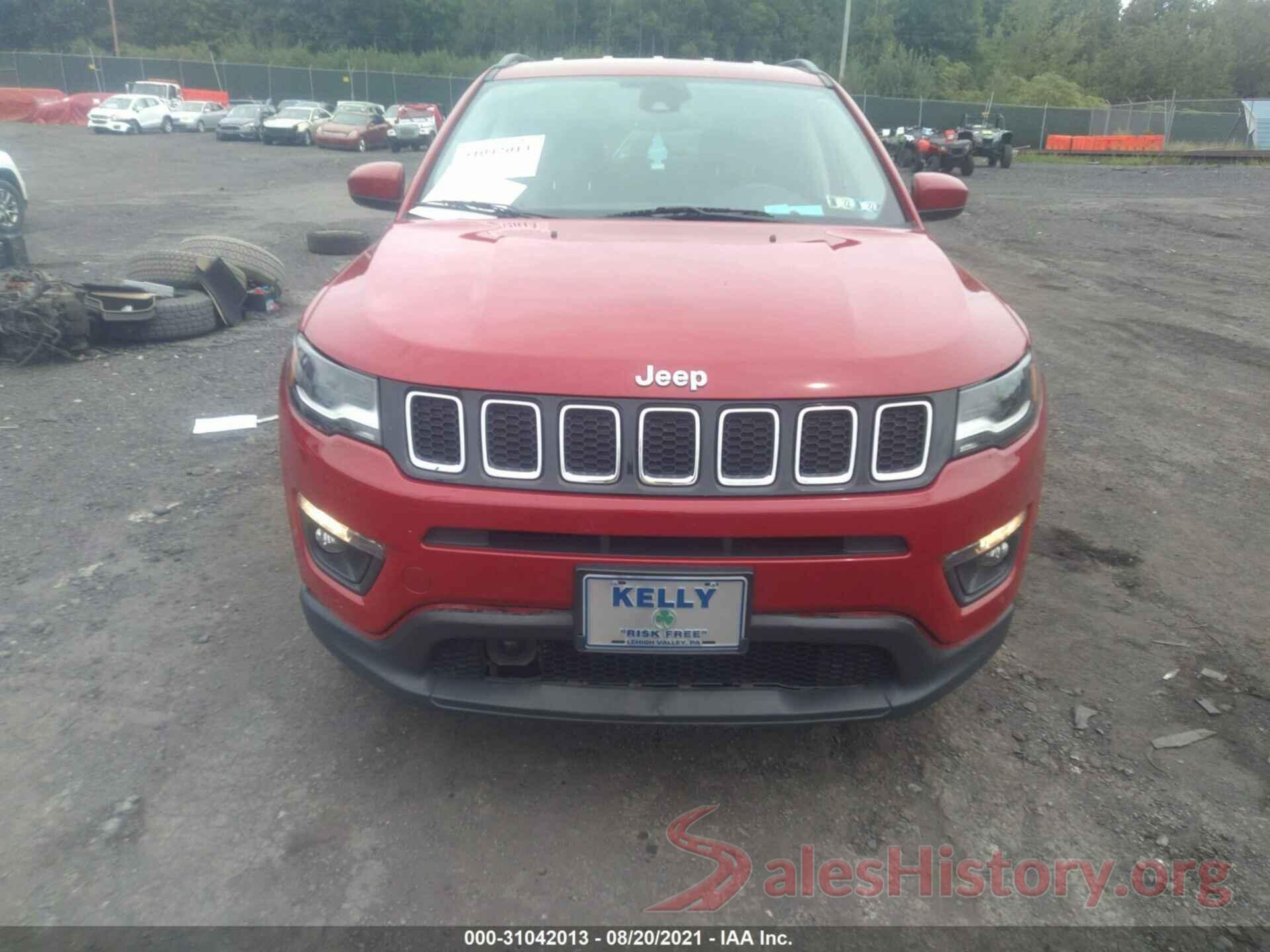 3C4NJDBB5JT393099 2018 JEEP COMPASS